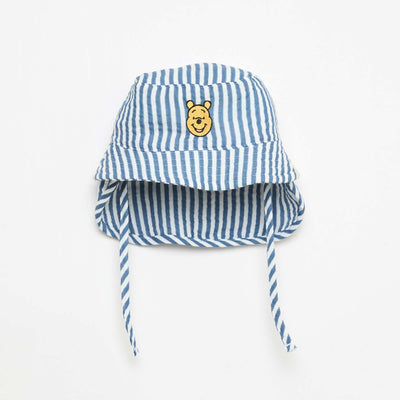 Winnie' Tie-Strap Hat BLUE