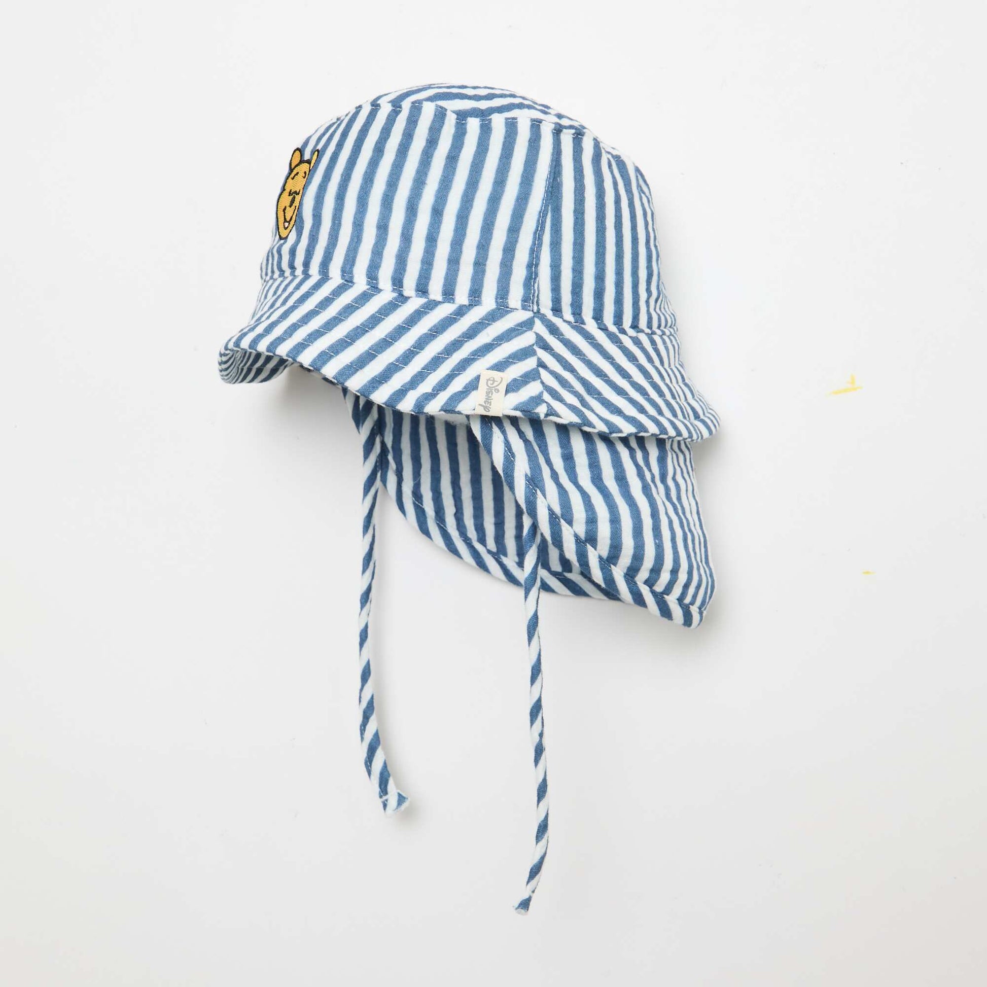 Winnie' Tie-Strap Hat BLUE