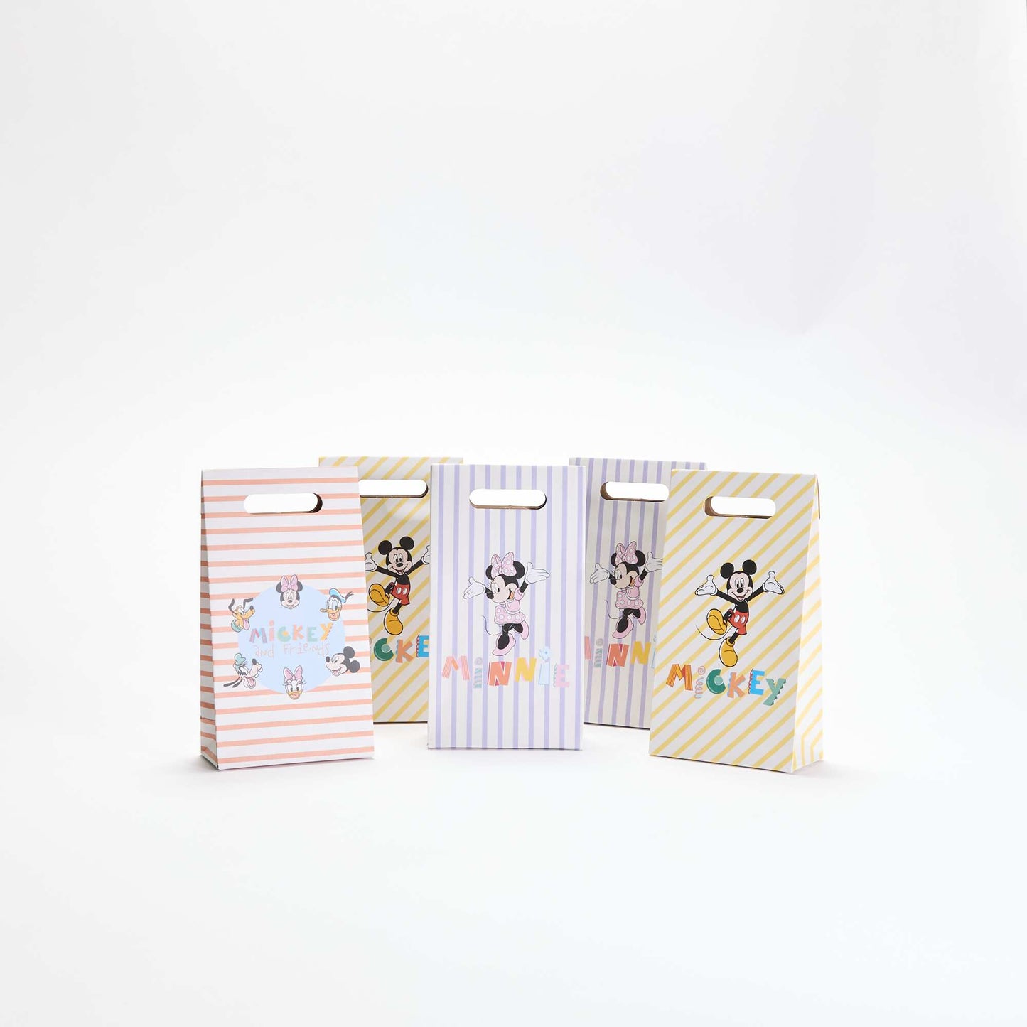 Set of 5 small gift bags PURPLE