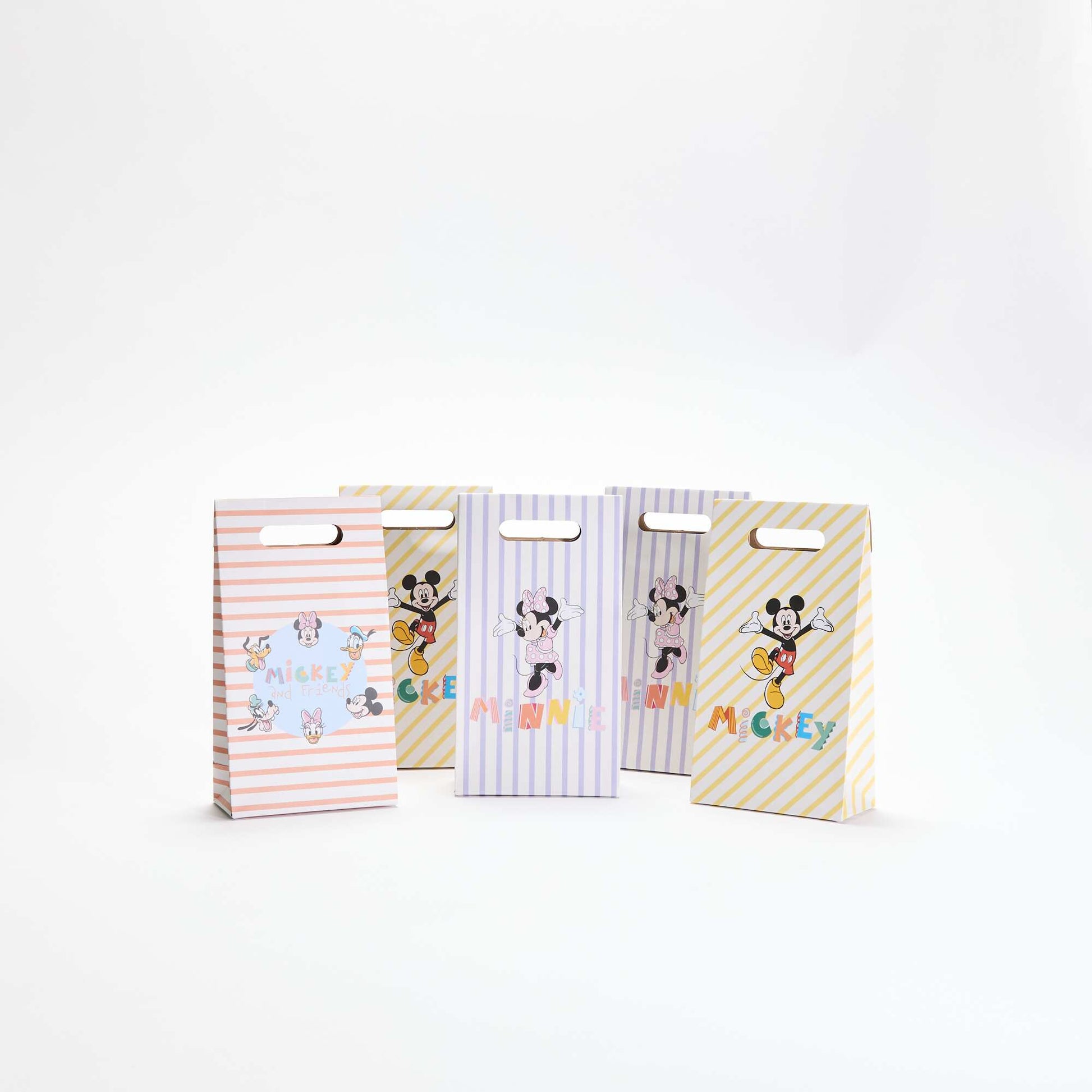 Set of 5 small gift bags PURPLE