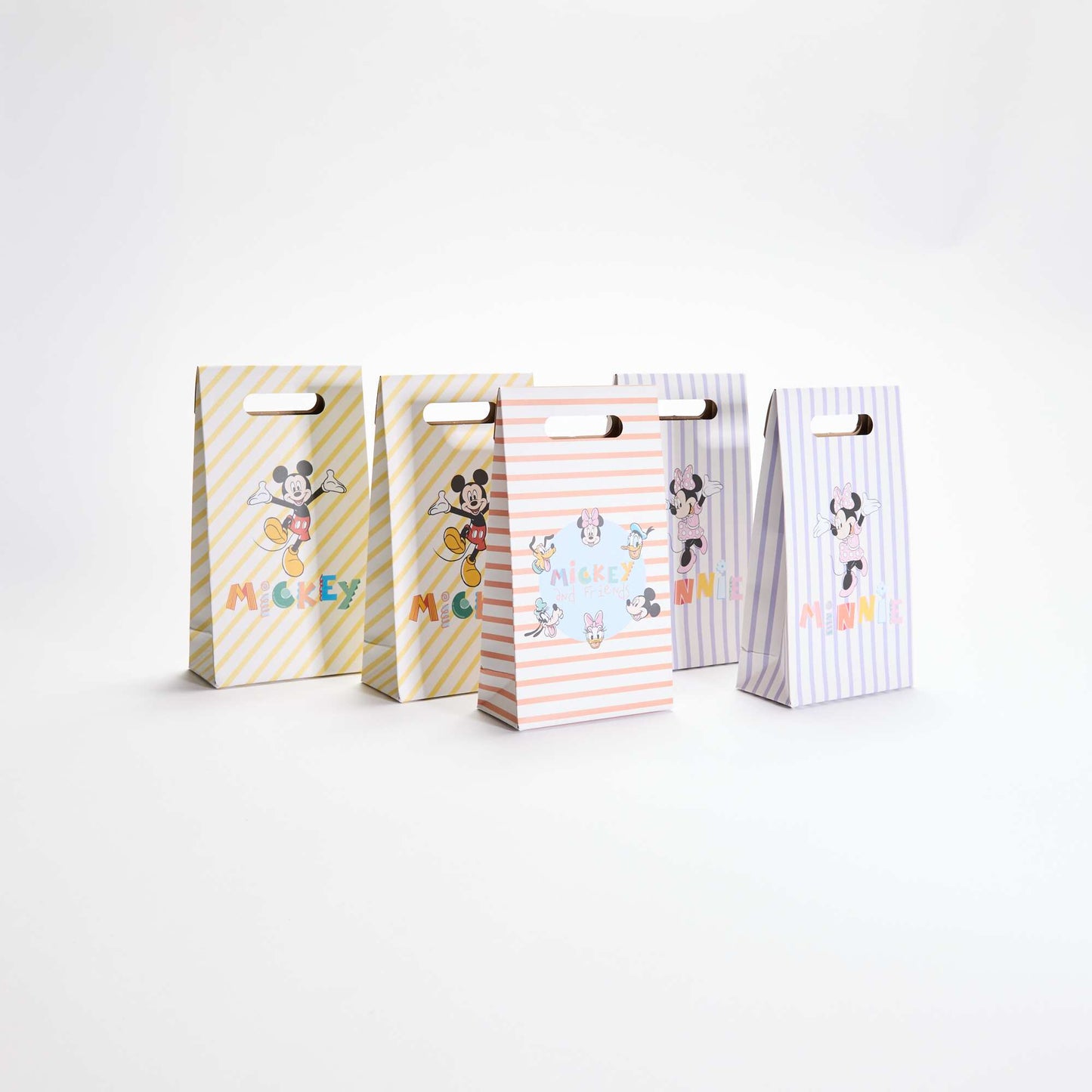 Set of 5 small gift bags PURPLE