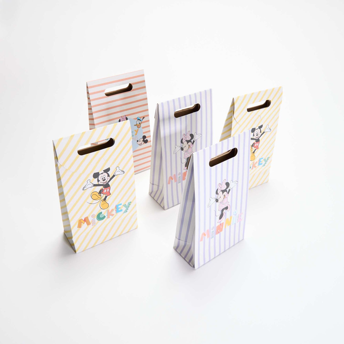 Set of 5 small gift bags PURPLE