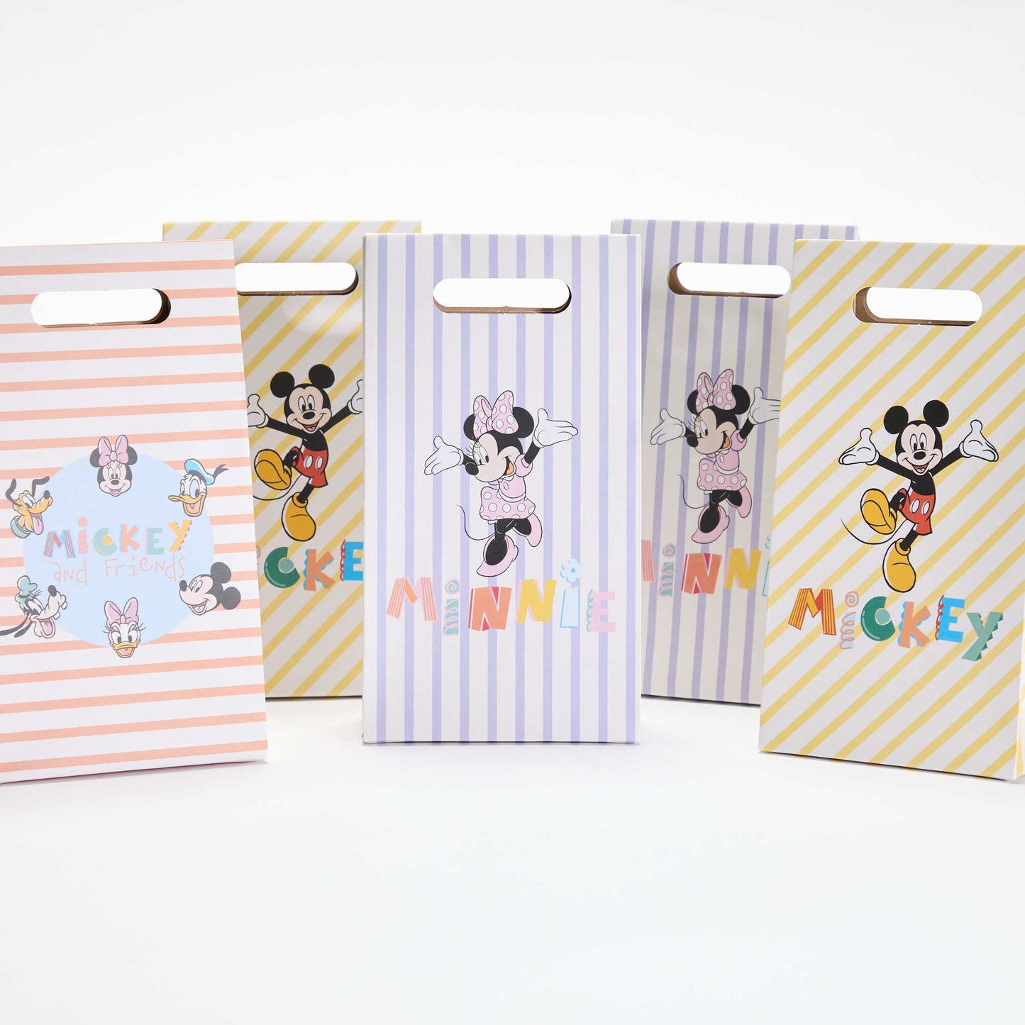 Set of 5 small gift bags PURPLE