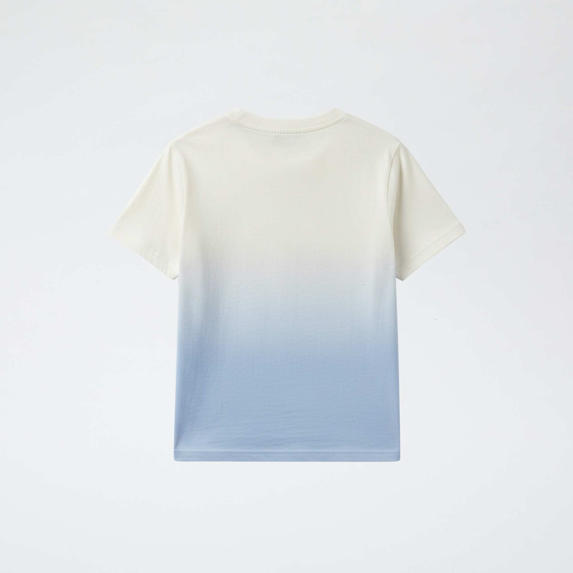 Bluey' Gradient-Style Printed Cotton T-Shirt BLUE