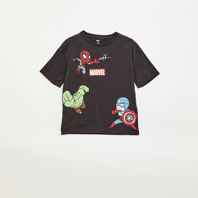 Marvel 'Avengers' Short-Sleeve T-Shirt BLACK