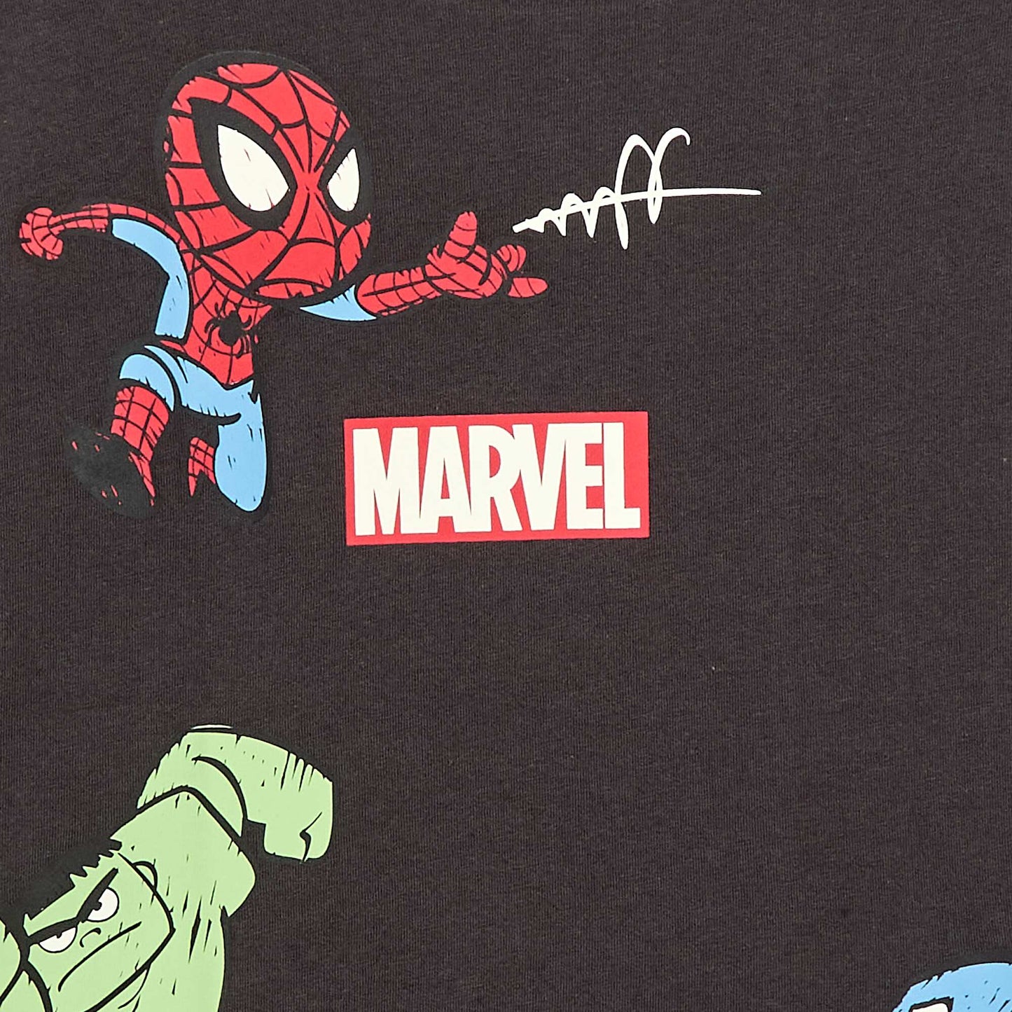 Marvel 'Avengers' Short-Sleeve T-Shirt BLACK
