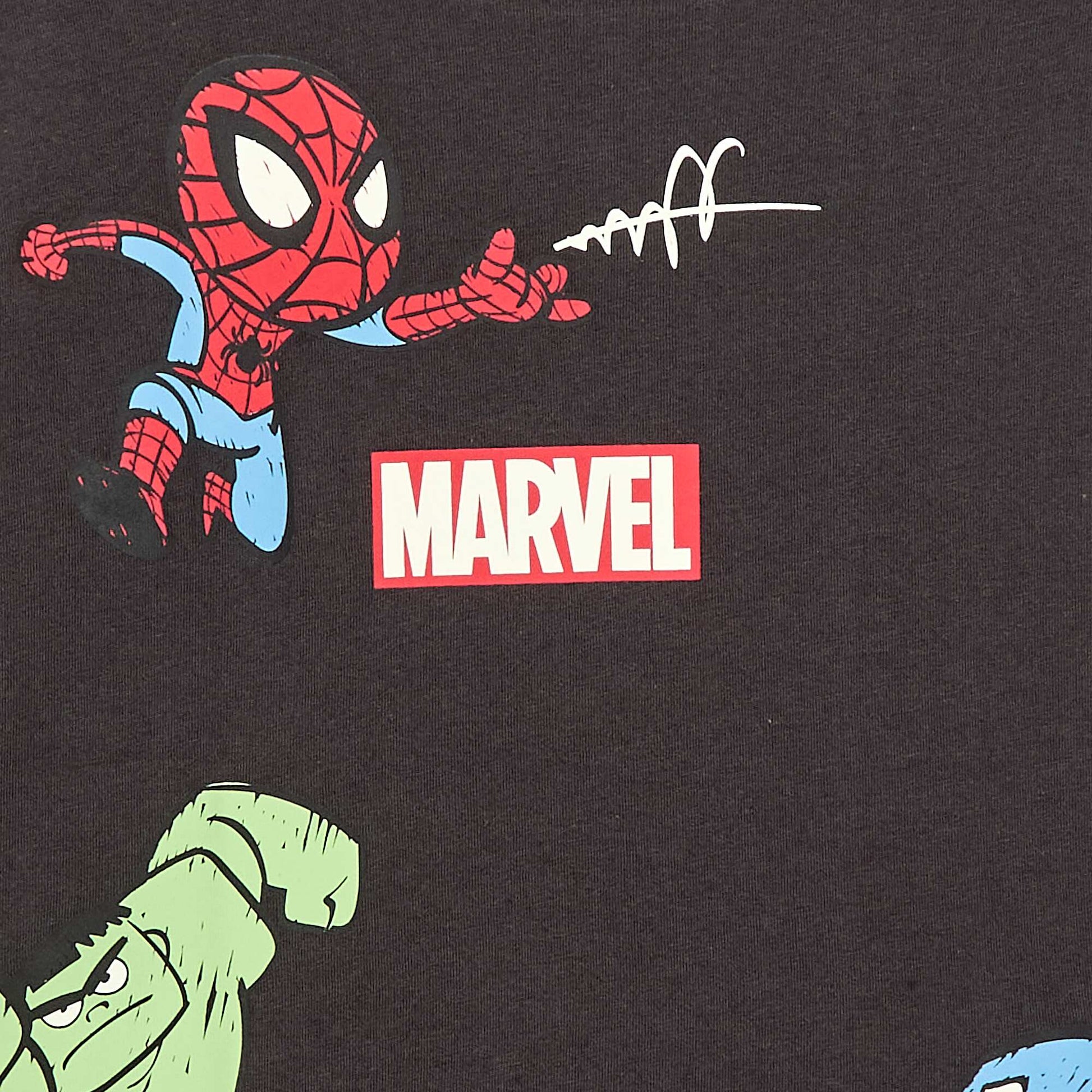 Marvel 'Avengers' Short-Sleeve T-Shirt BLACK