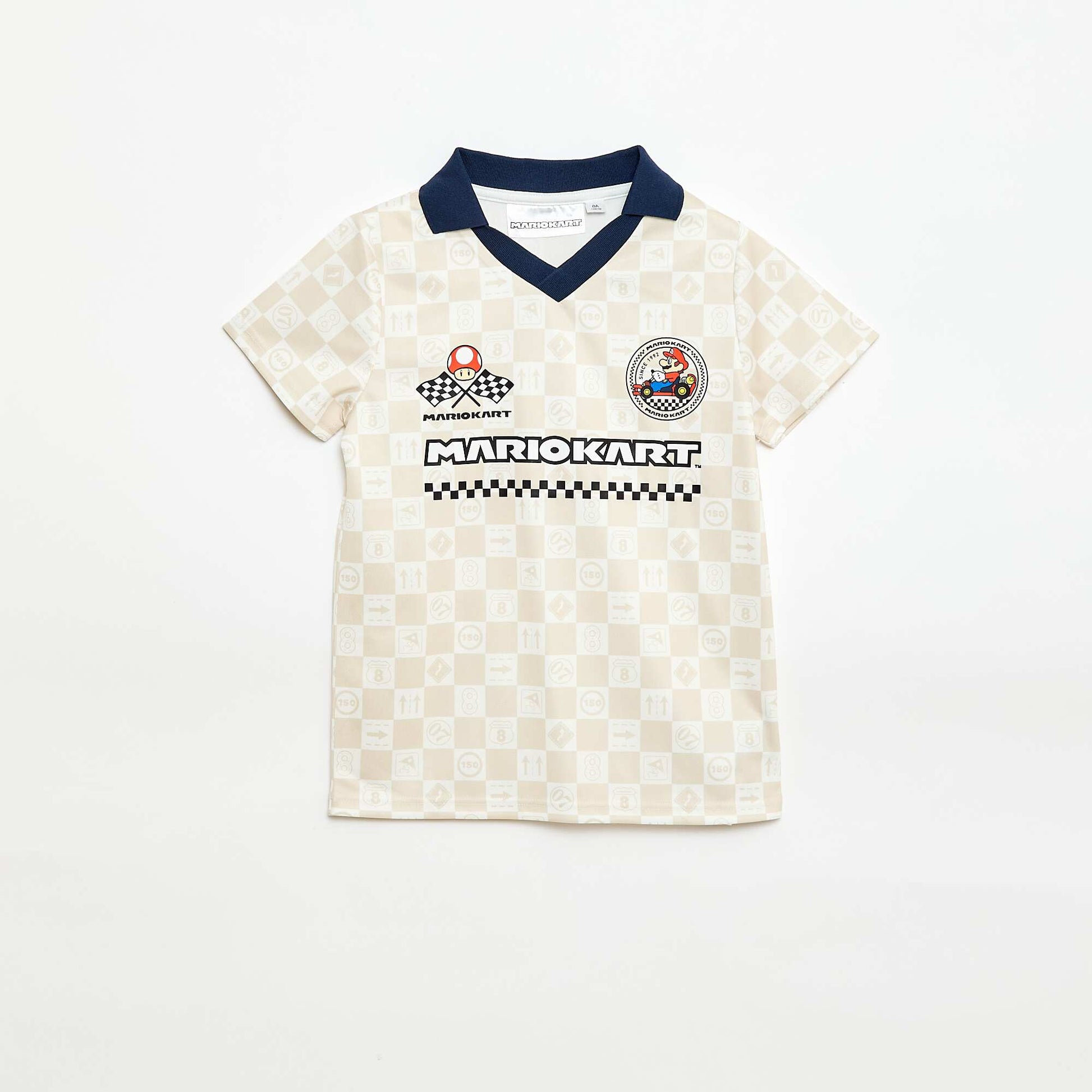Mario Kart Football Jersey WHITE