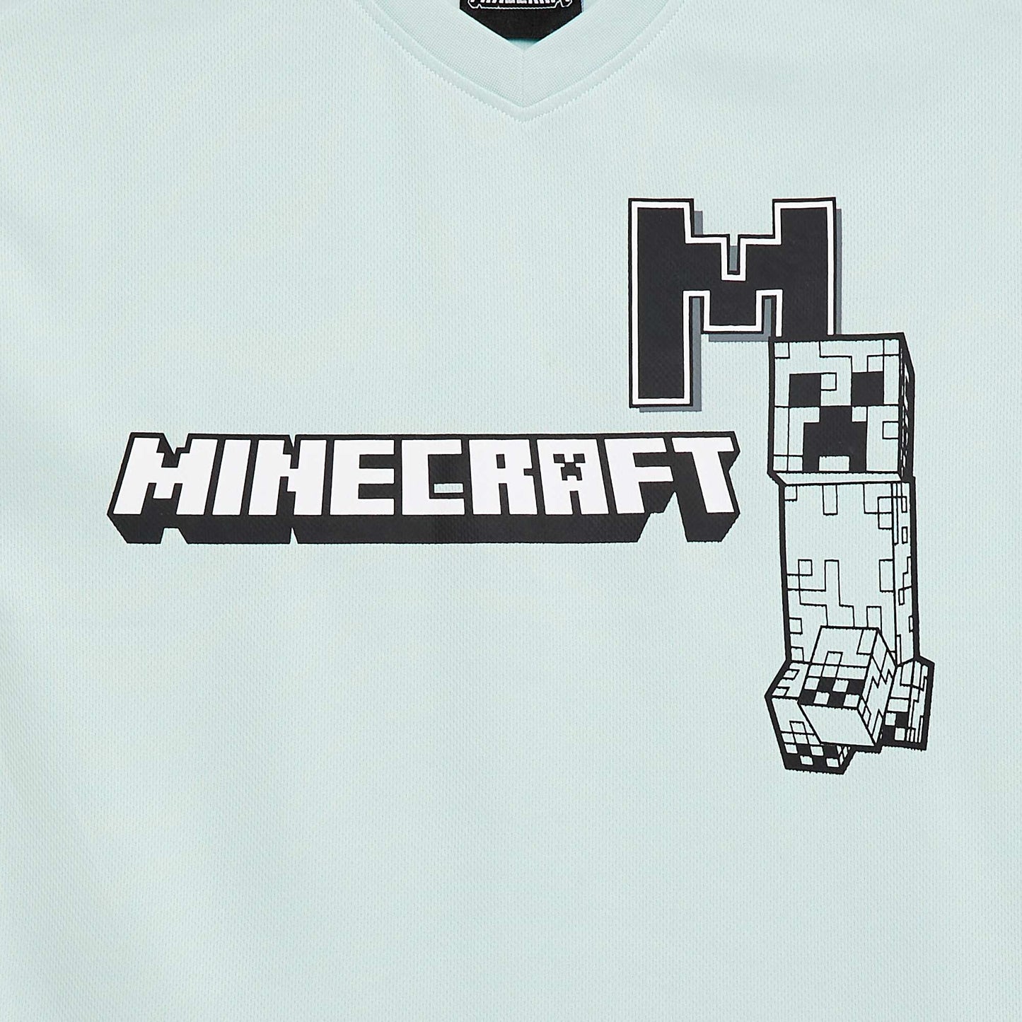 Minecraft Short-Sleeve Flowy Sports T-Shirt BLUE