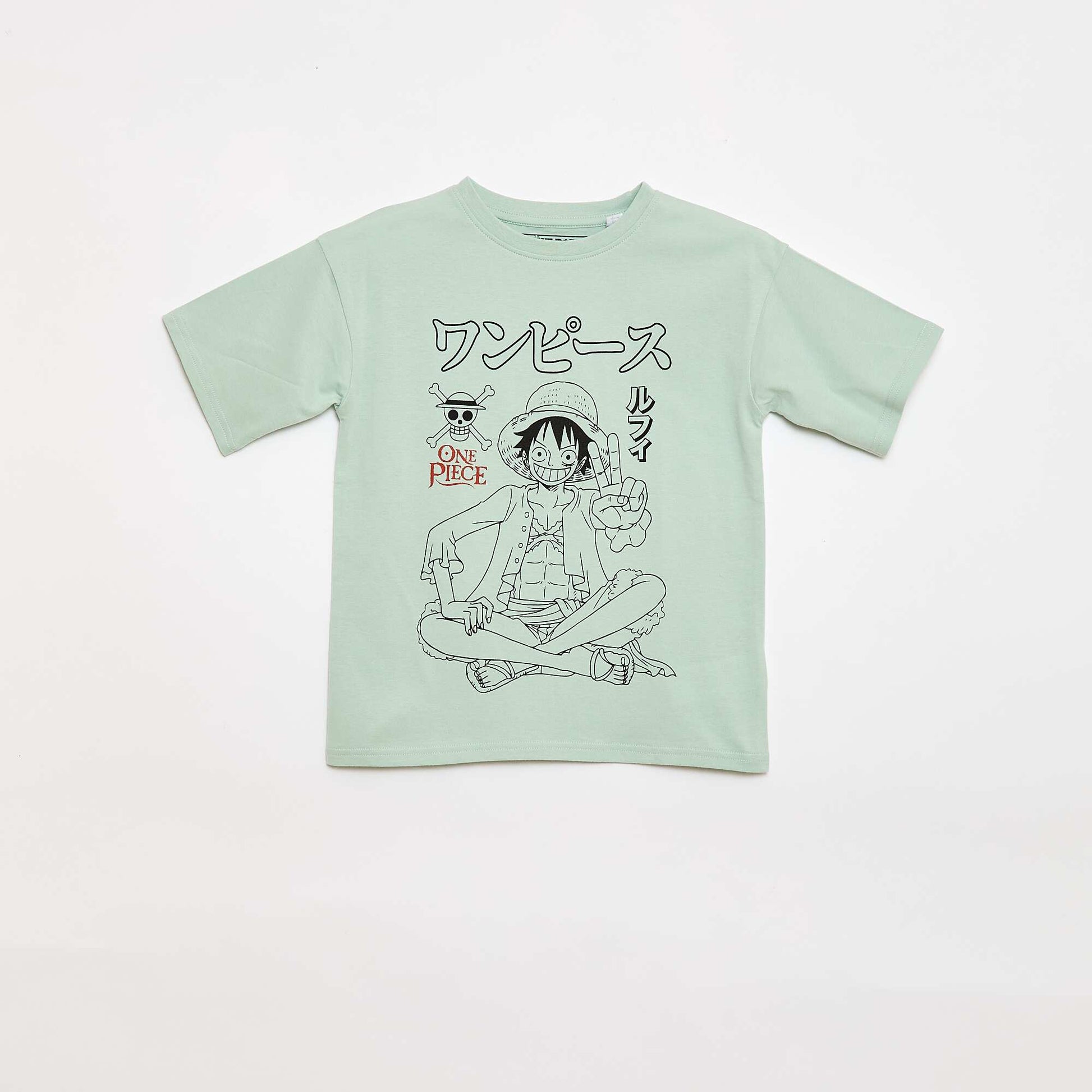 One Piece Short-Sleeve T-Shirt BLUE