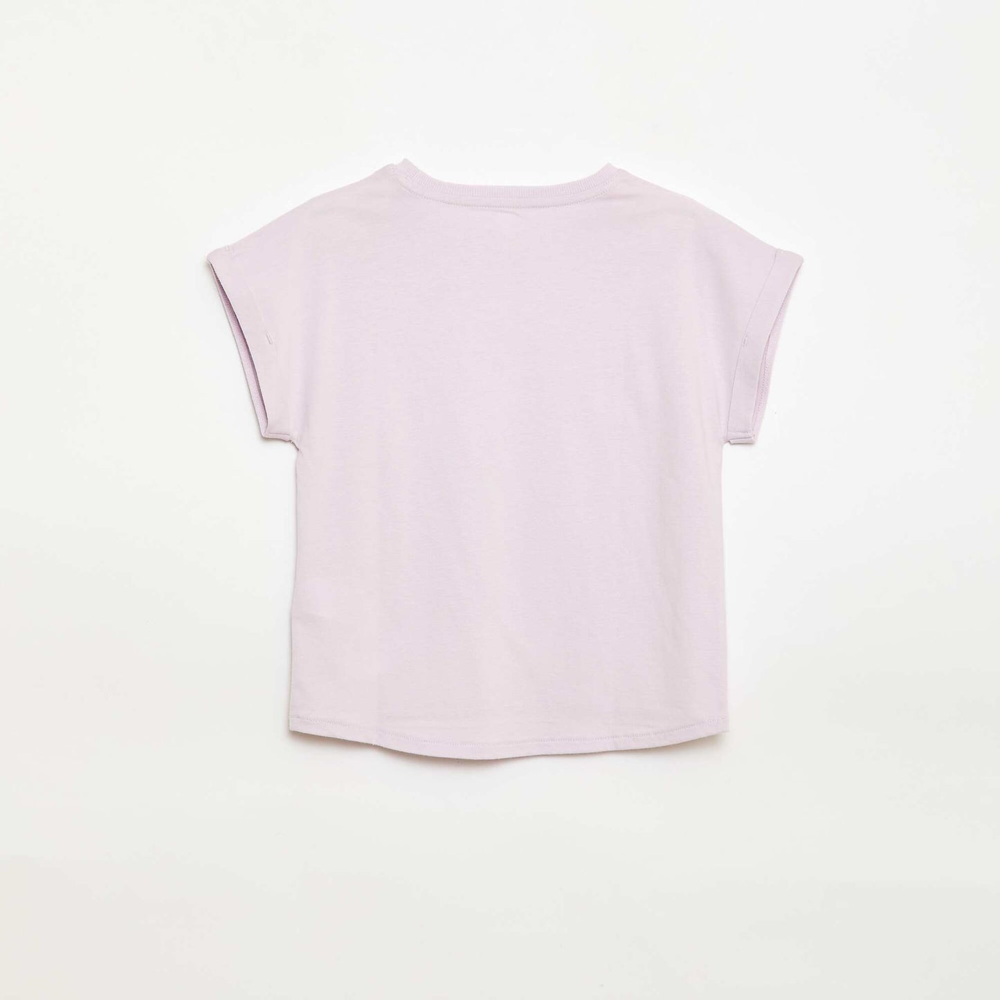 Short-sleeved 'Universal' T-shirt PURPLE
