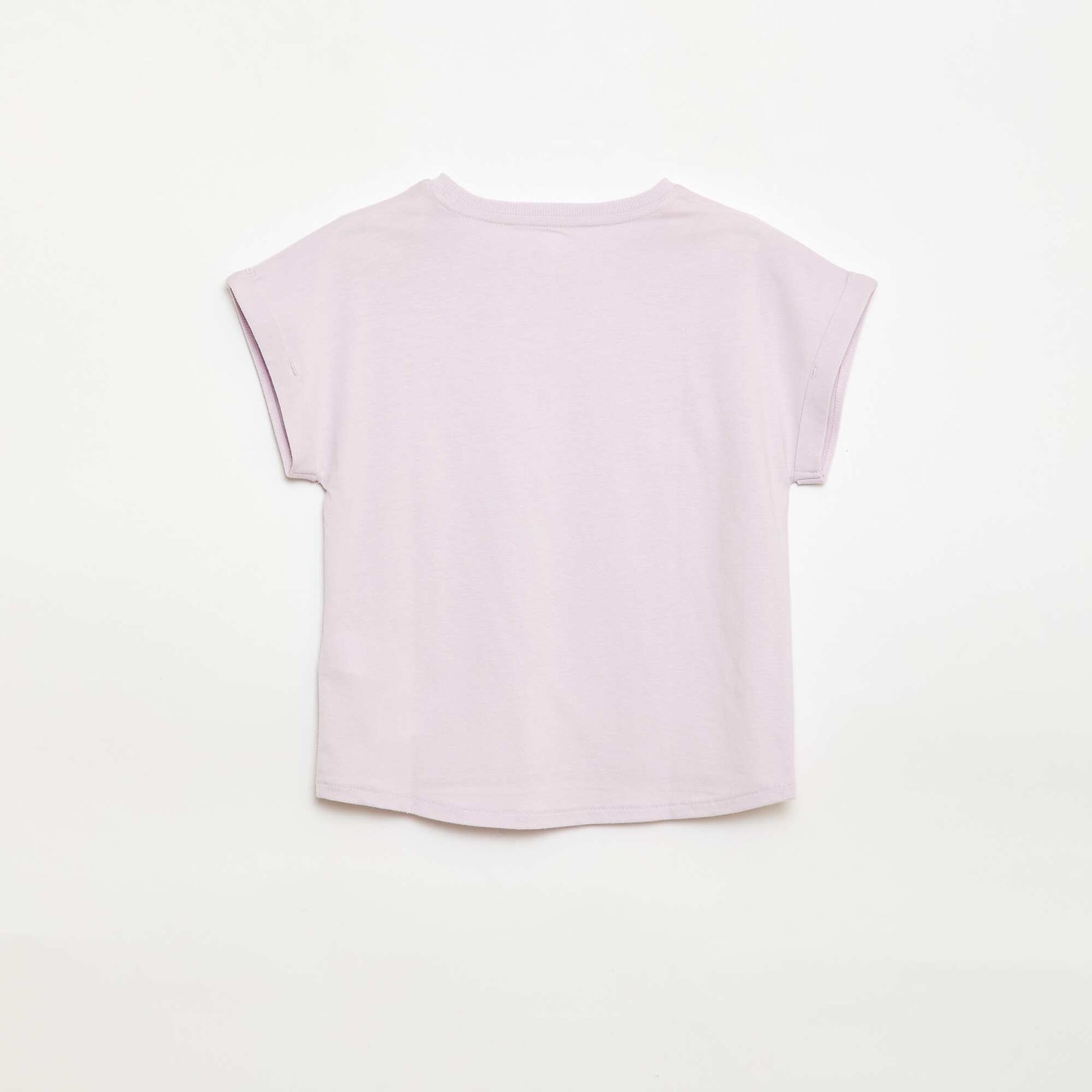 Short-sleeved 'Universal' T-shirt PURPLE