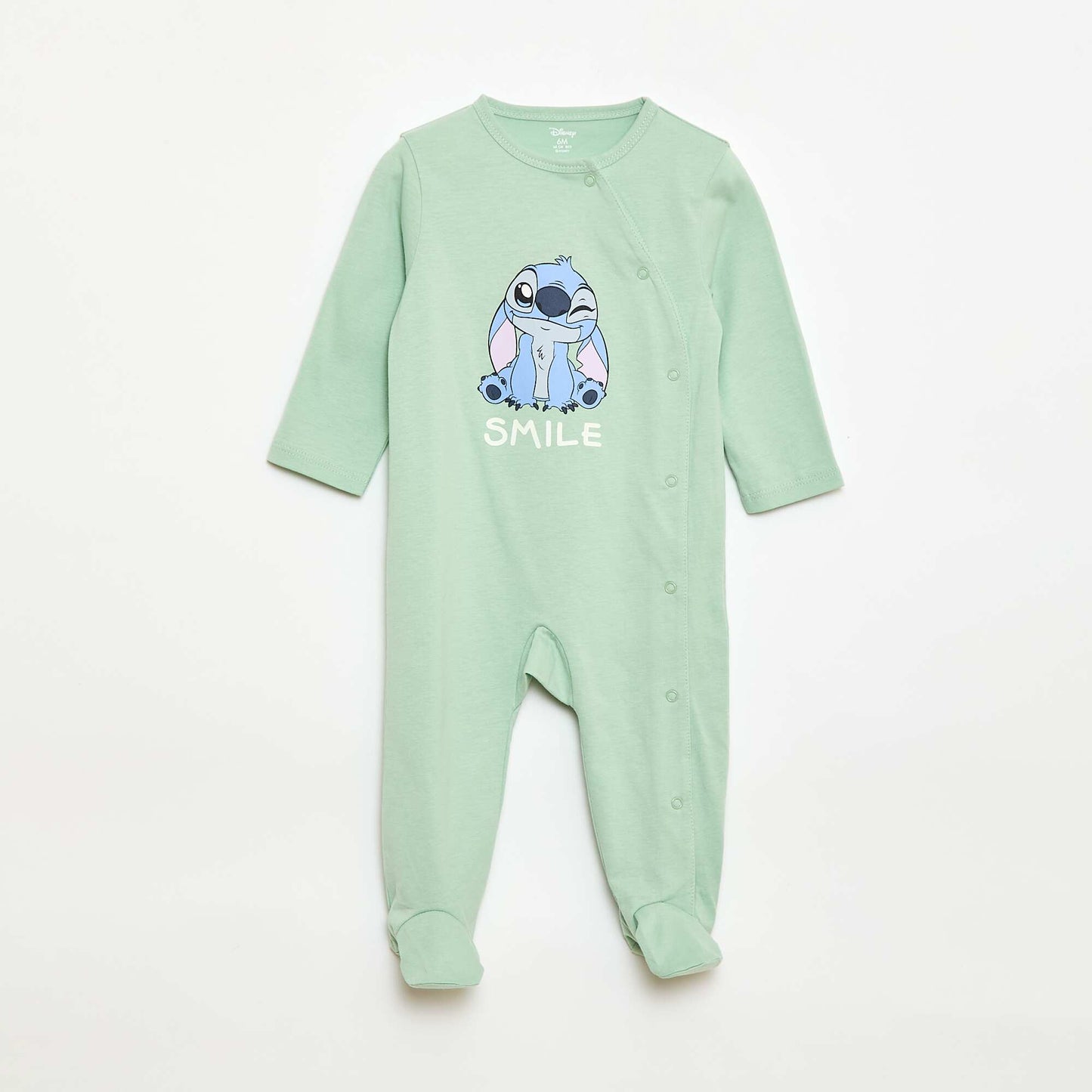 Disney Cotton Baby Sleepsuit GREEN