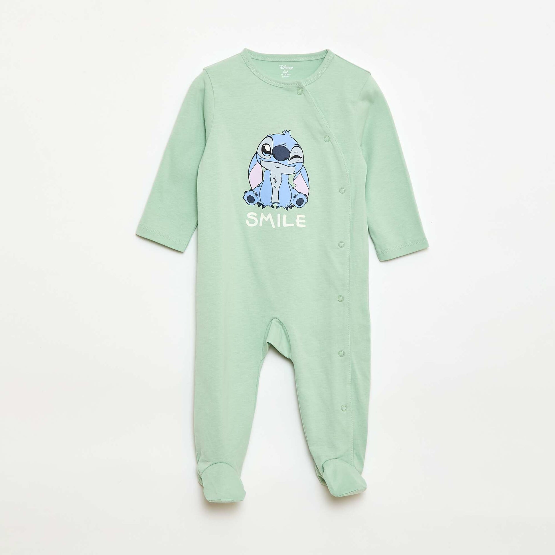 Disney Cotton Baby Sleepsuit GREEN