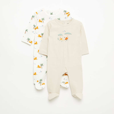 2-pack 'Simba' pyjamas BEIGE