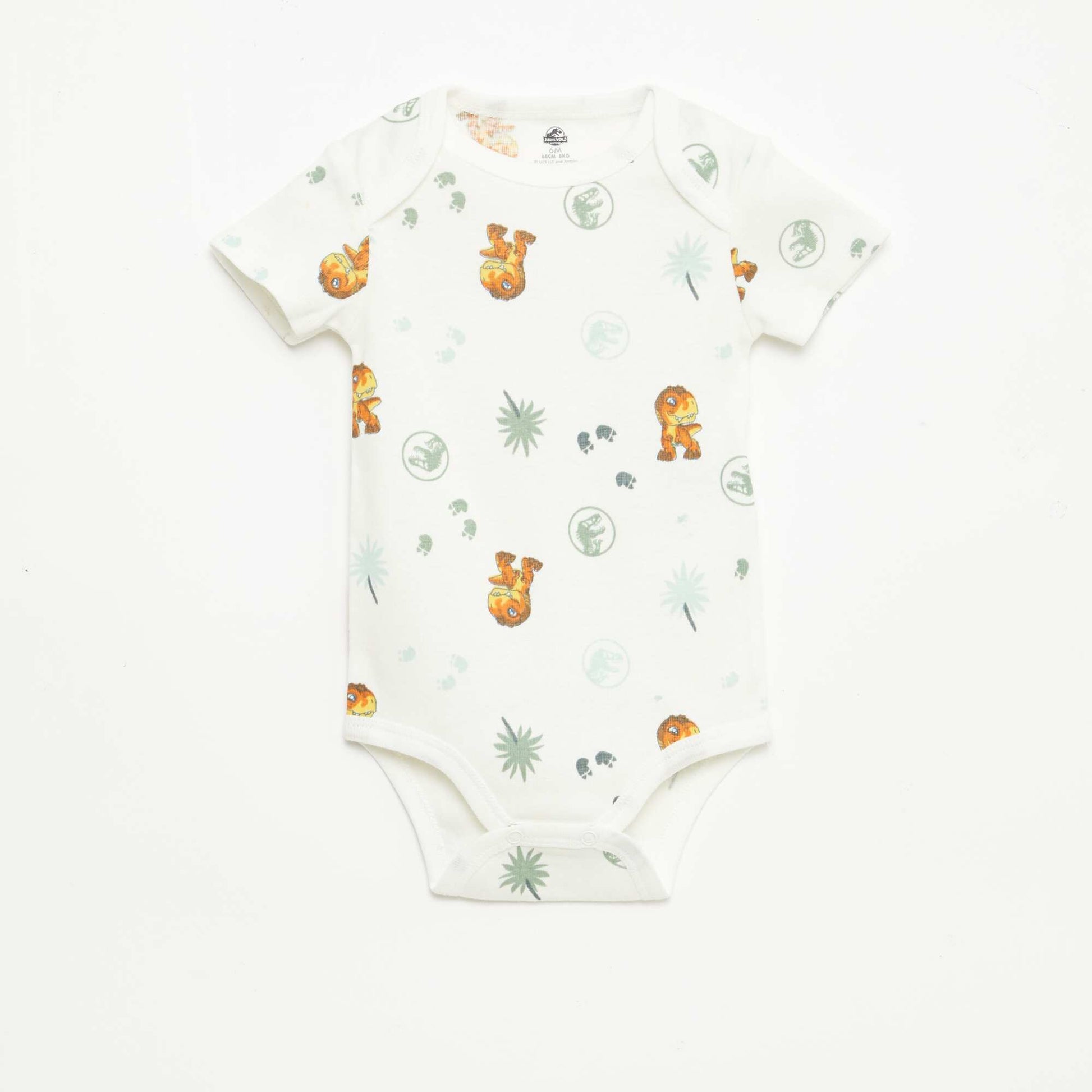 Set of 2 \'Jurassic World\' Bodysuits GREEN