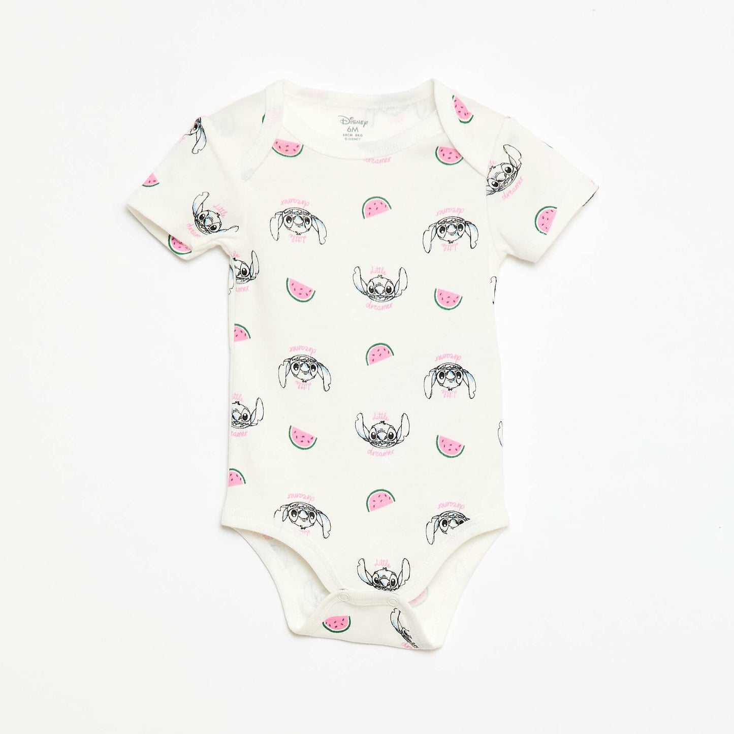 2-Pack 'Disney' 'Stitch' Short-Sleeve Bodysuits BLUE