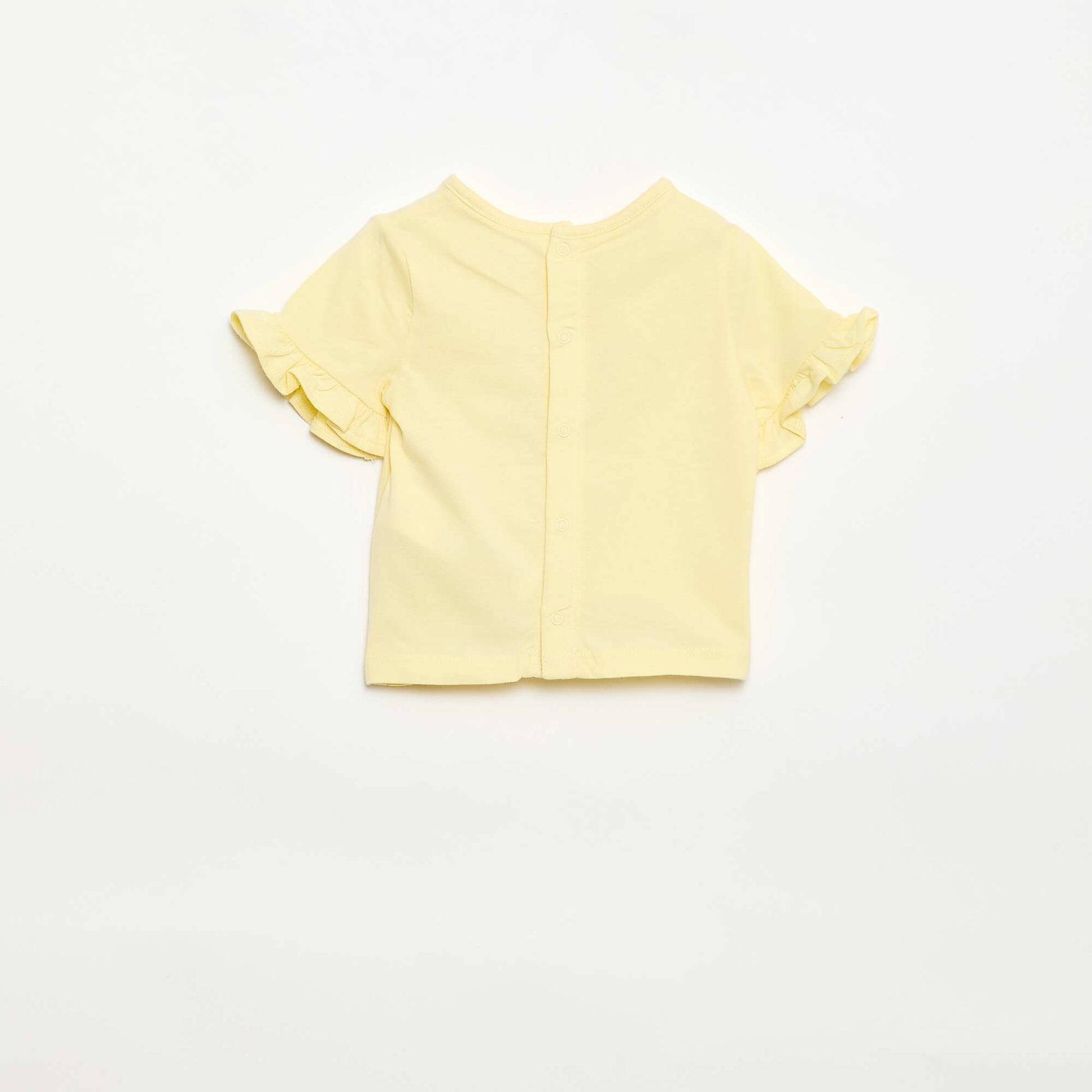 Short-Sleeved 'Disney' 'Minnie' T-Shirt YELLOW