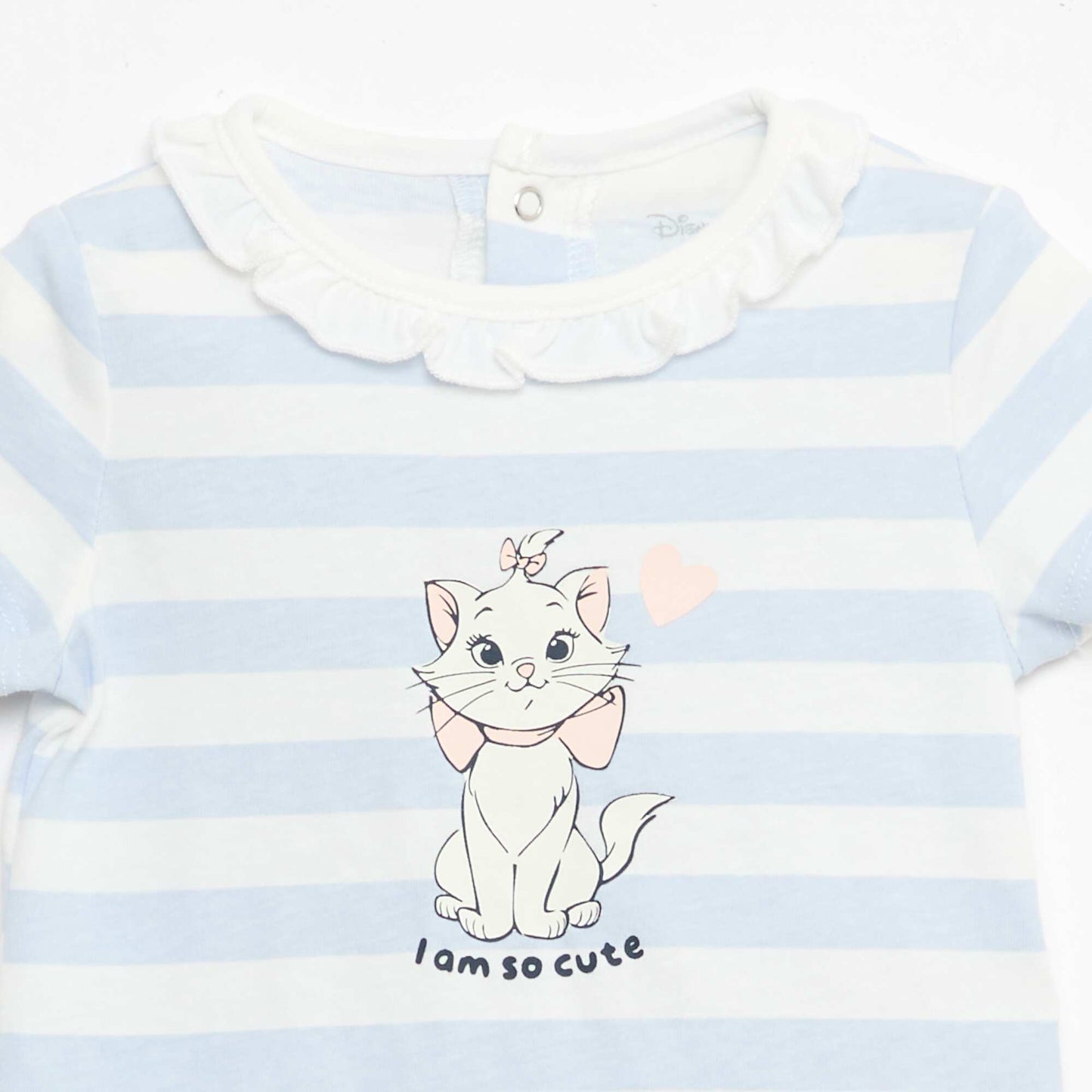 'Disney' 2-piece Outfit - T-shirt + Short Romper BLUE