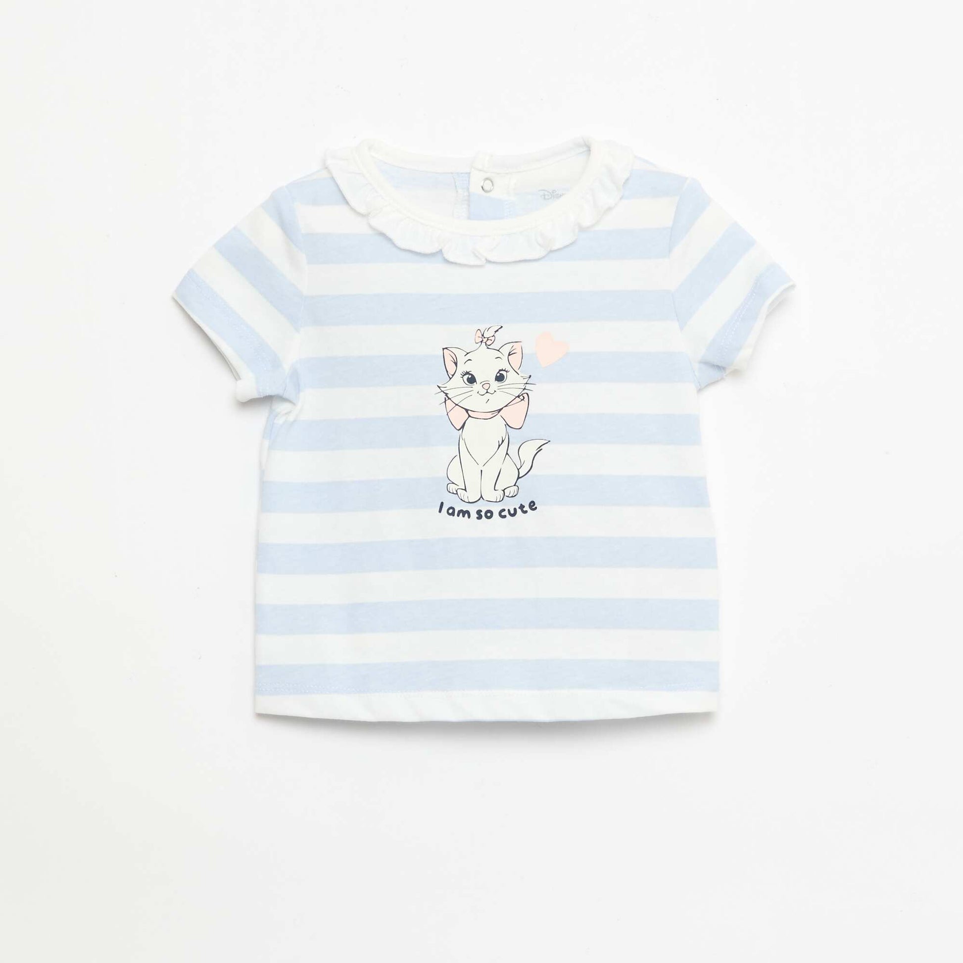 'Disney' 2-piece Outfit - T-shirt + Short Romper BLUE