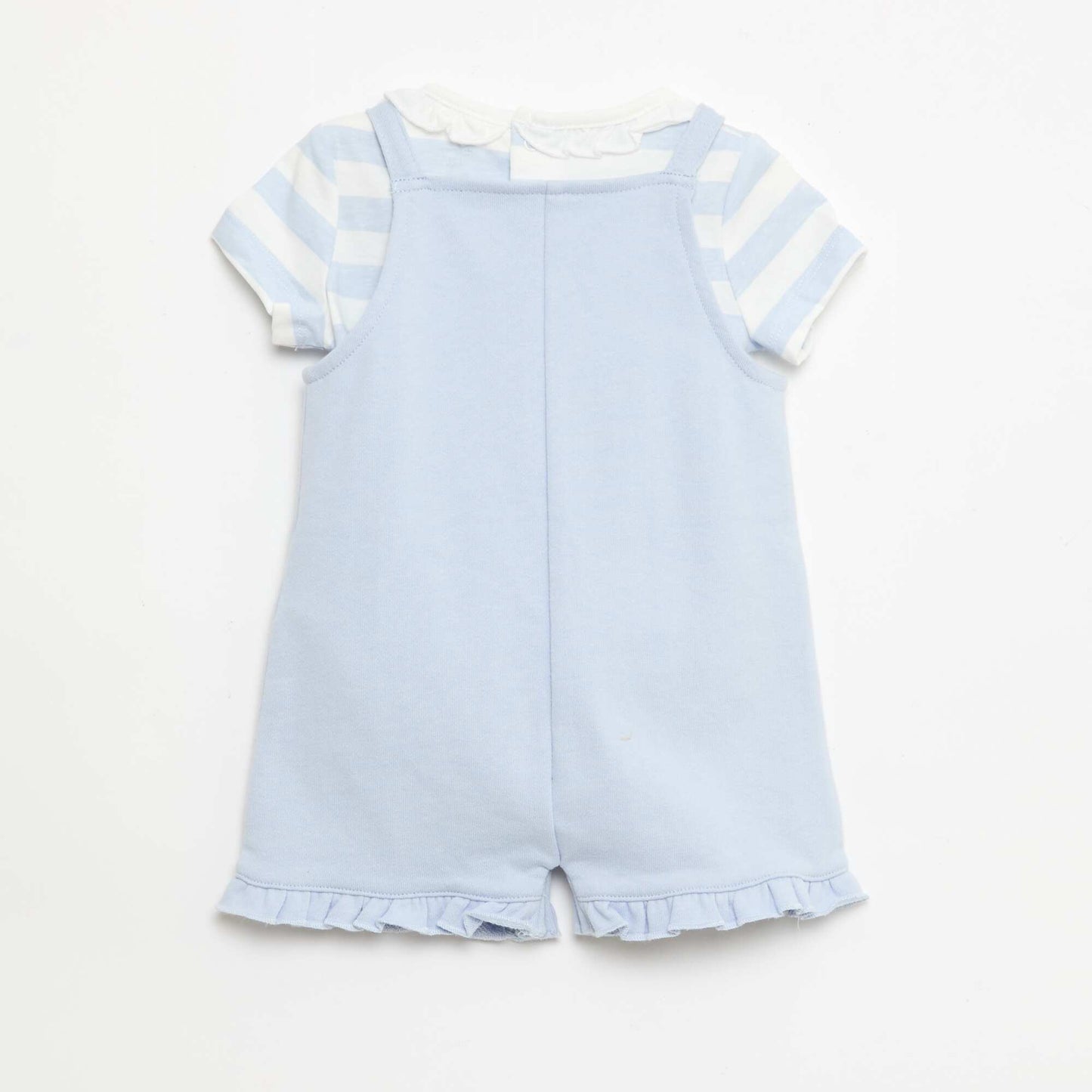 'Disney' 2-piece Outfit - T-shirt + Short Romper BLUE