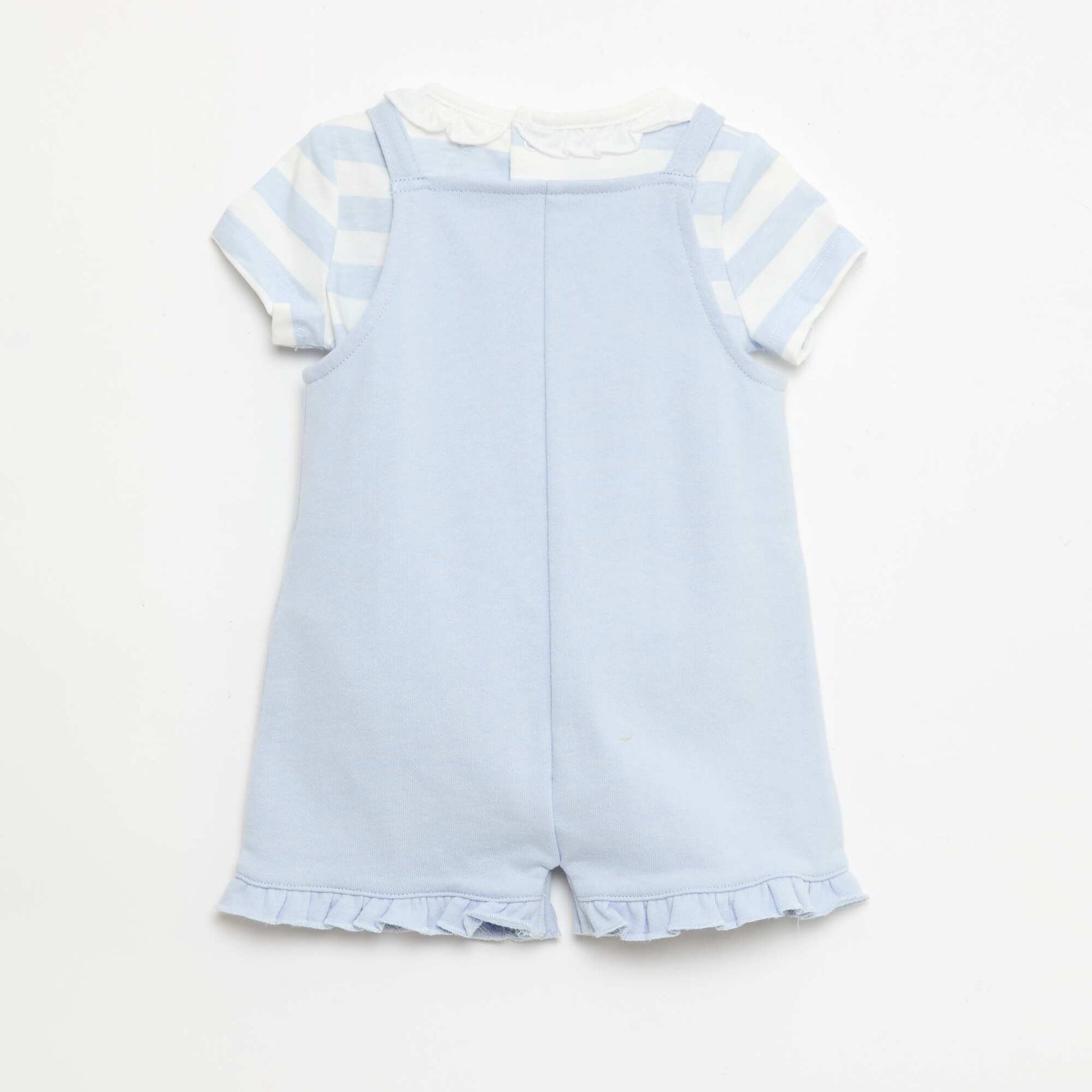 'Disney' 2-piece Outfit - T-shirt + Short Romper BLUE