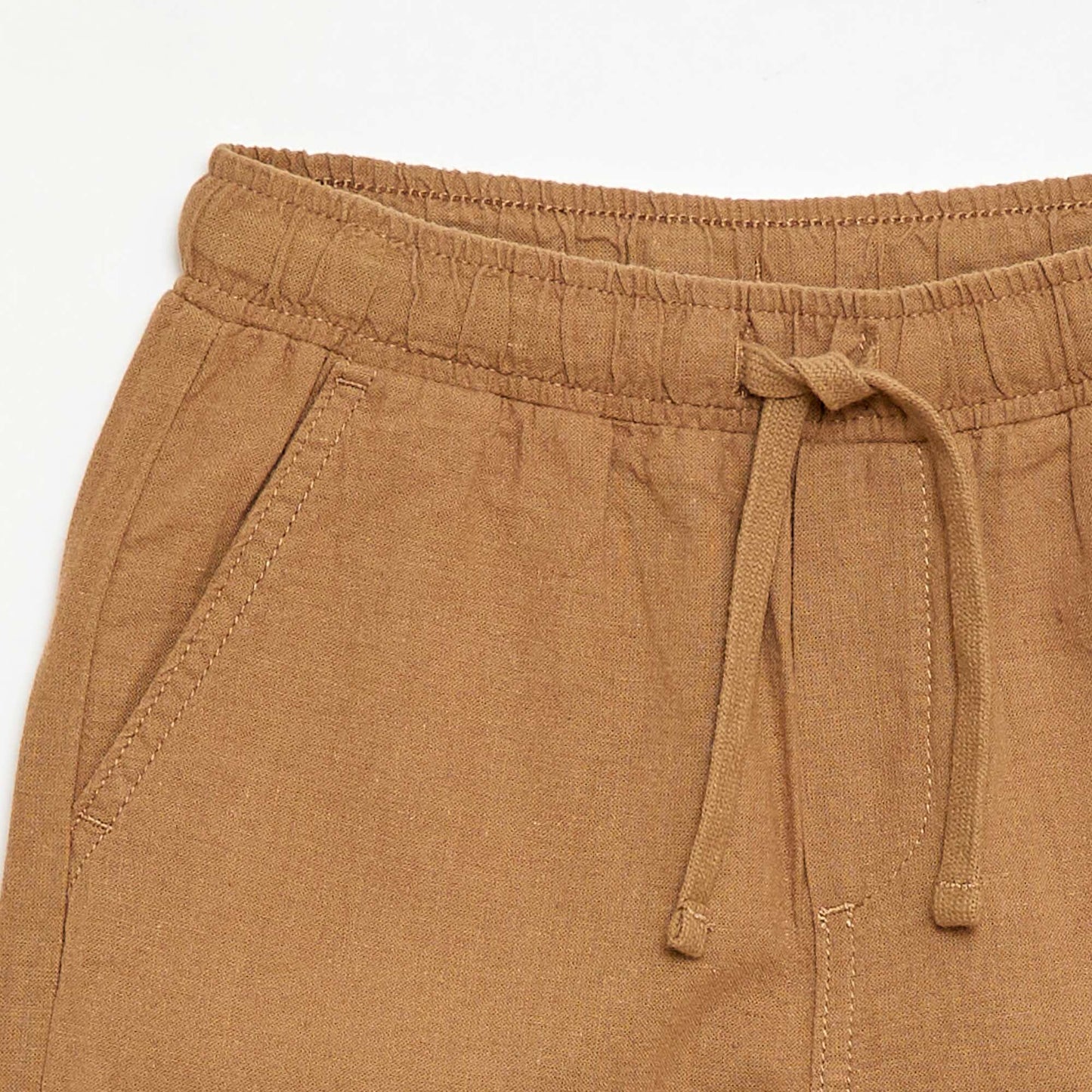 Linen Blend Jogpants BEIGE