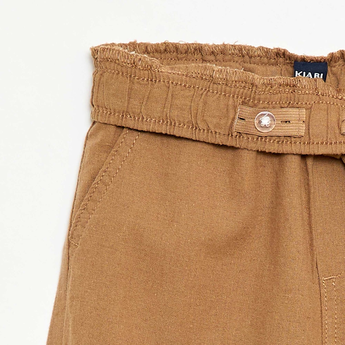 Linen Blend Jogpants BEIGE