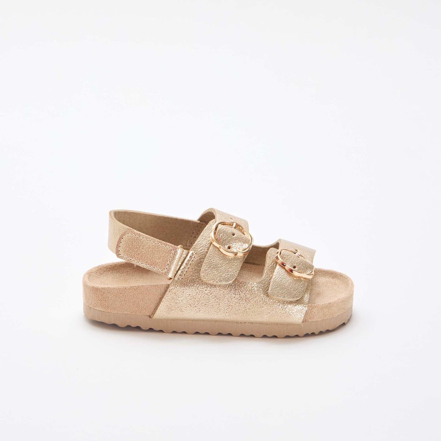 Floral Double Strap Sandals YELLOW