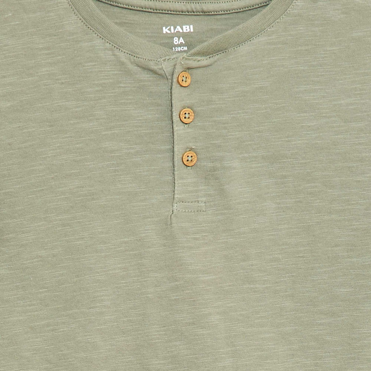 Tunisian Collar T-Shirt GREEN