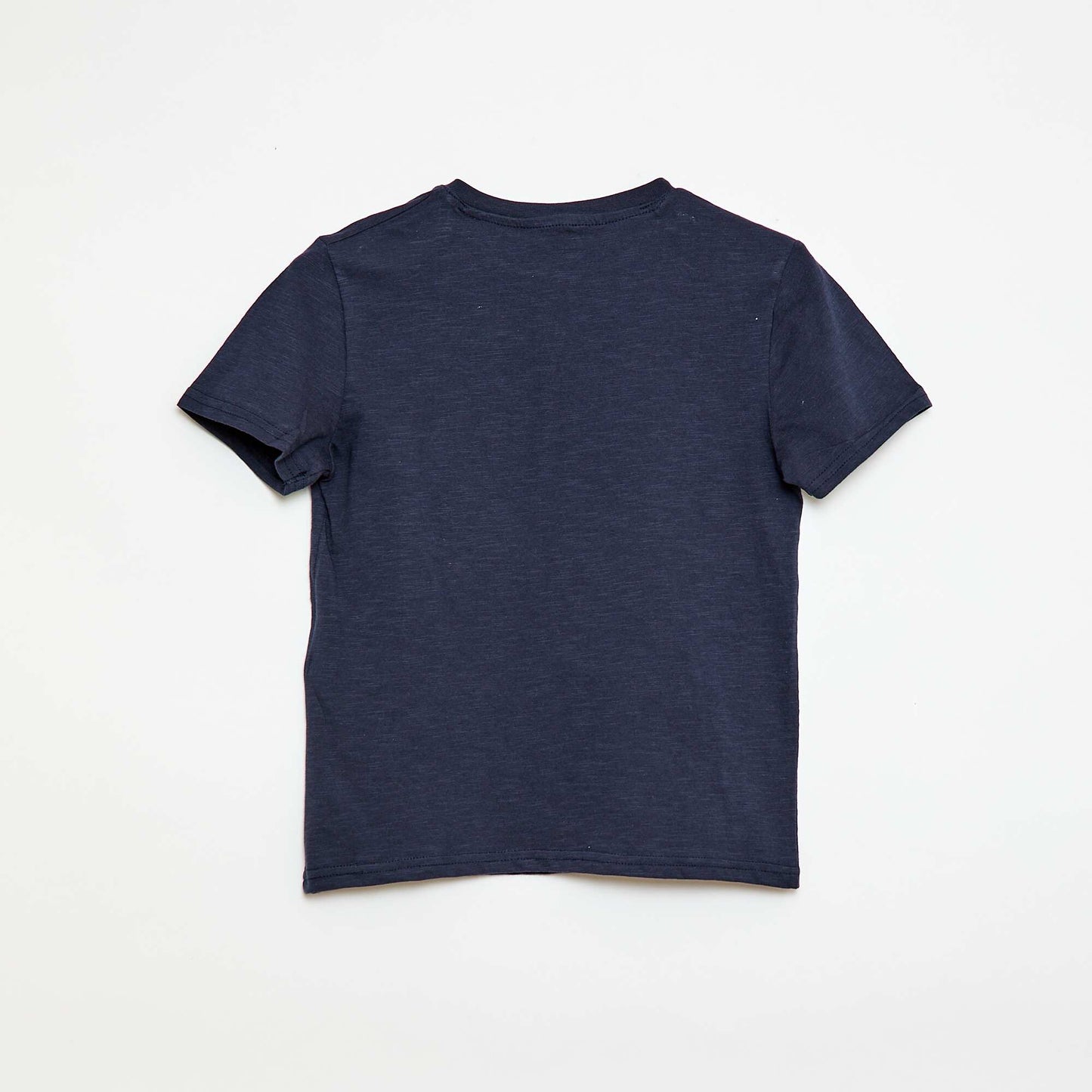 Tunisian Collar T-Shirt BLUE