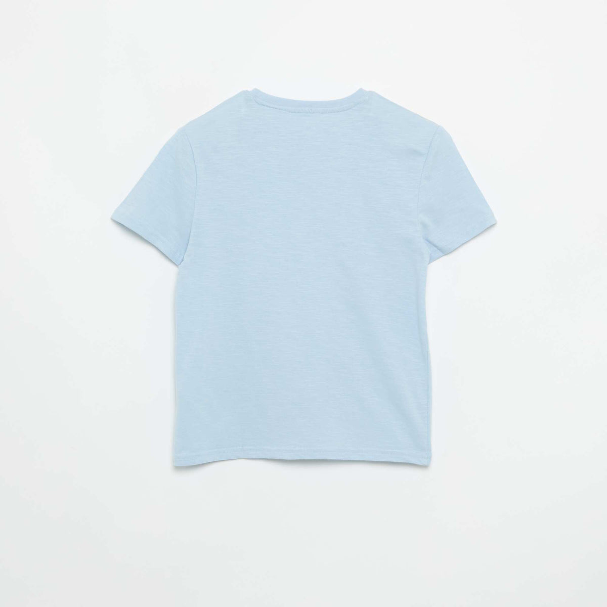 Henley Collar T-shirt BLUE