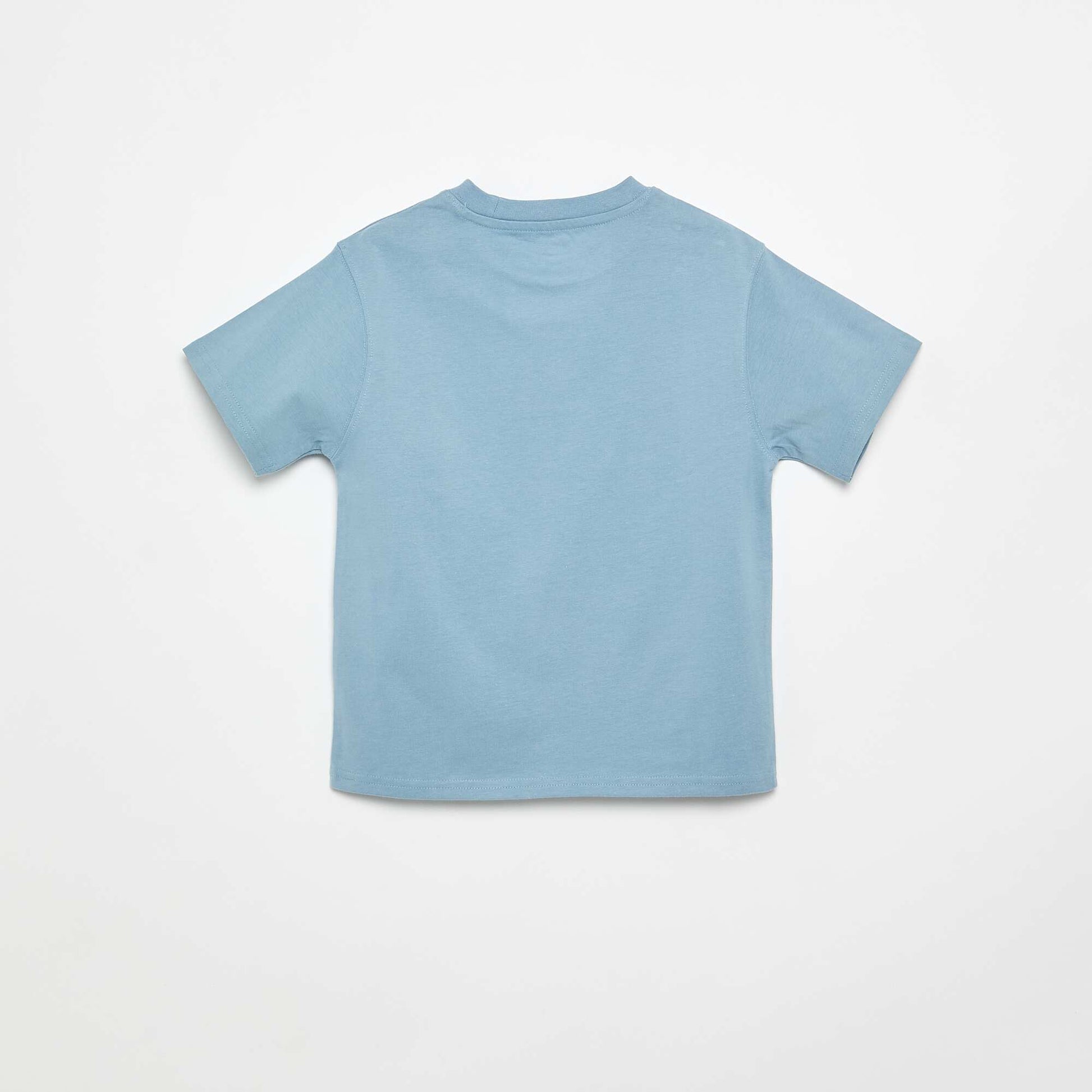 Premium Cotton T-shirt BLUE