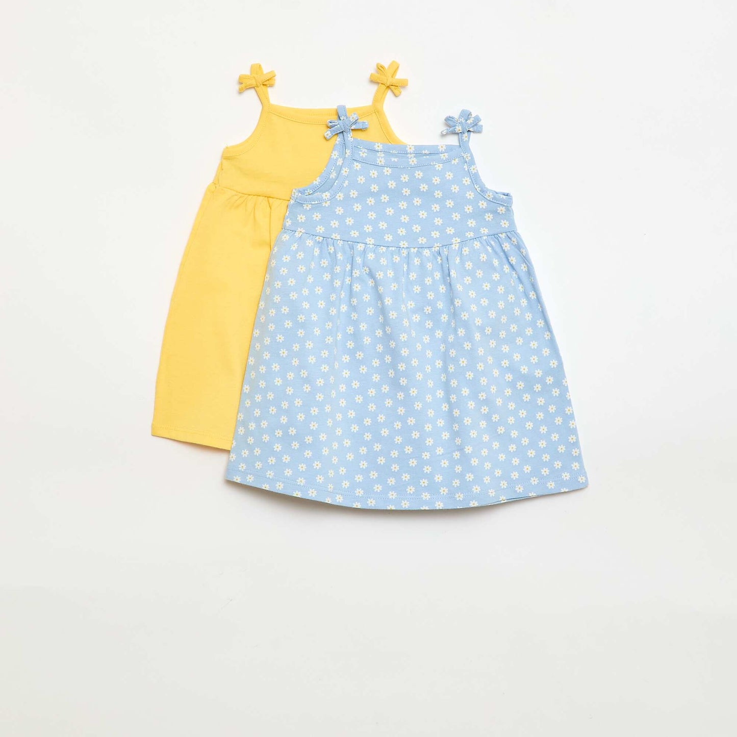 Set of 2 strap dresses BLUE