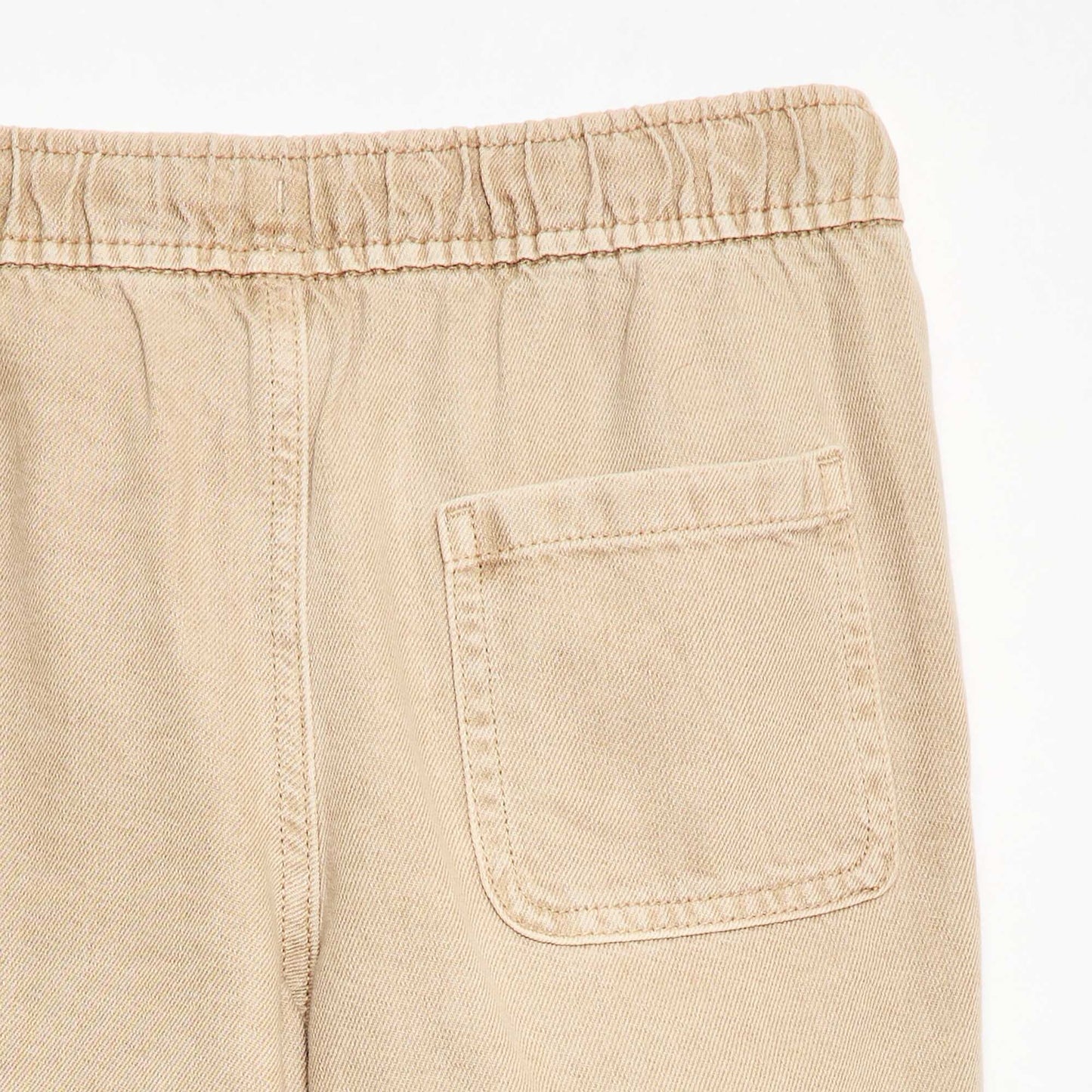 Twill Bermuda Shorts BEIGE