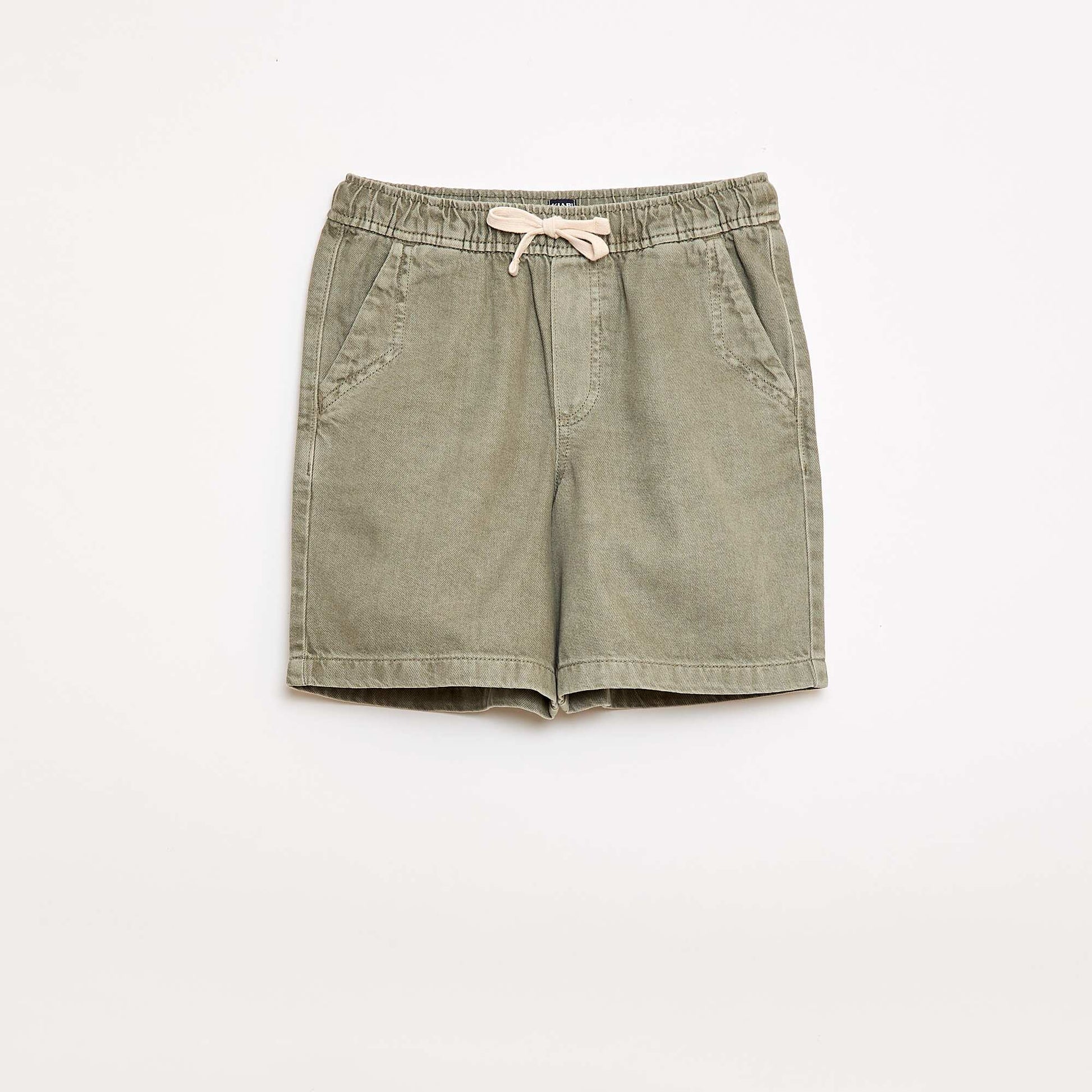 Twill Bermuda Shorts GREEN