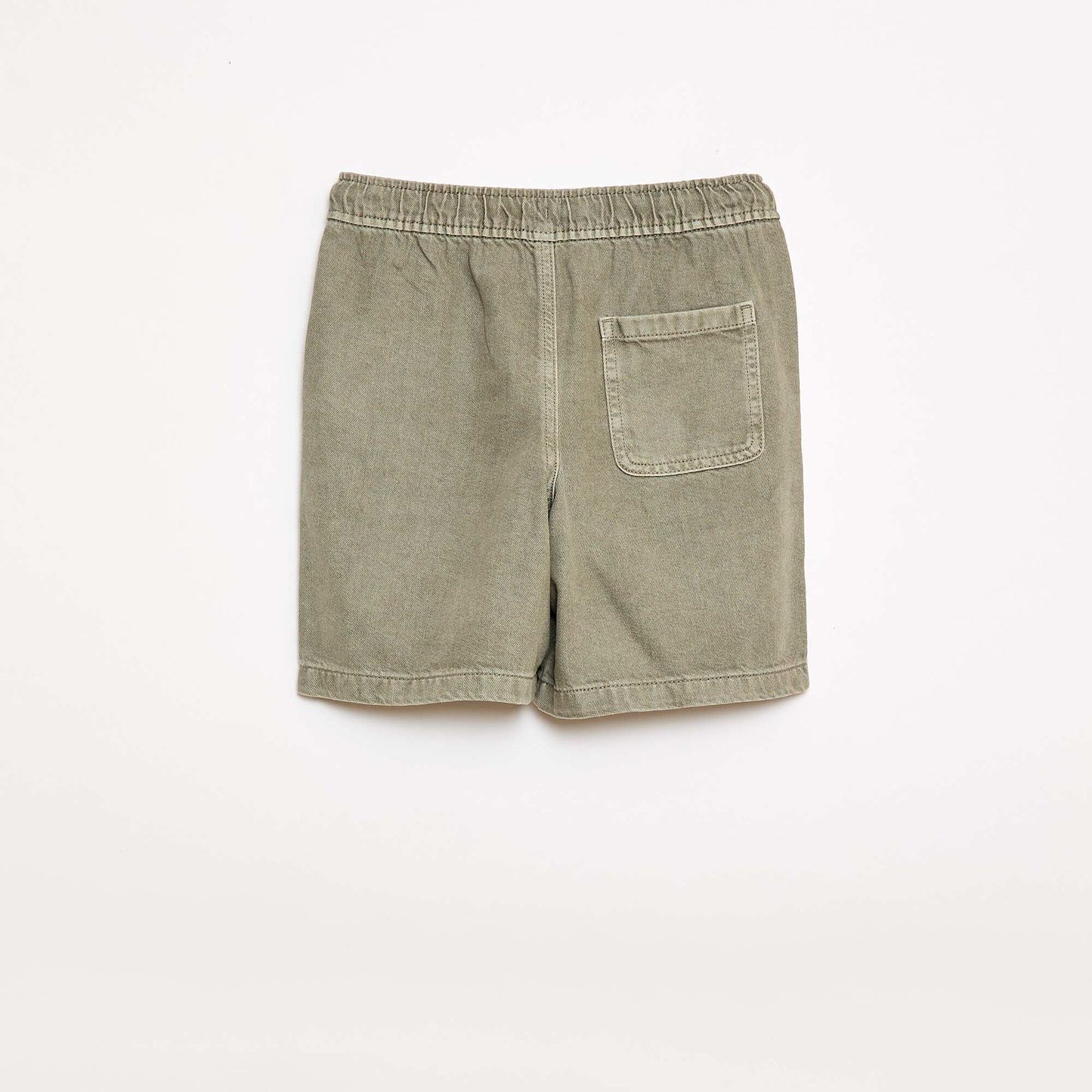 Twill Bermuda Shorts GREEN
