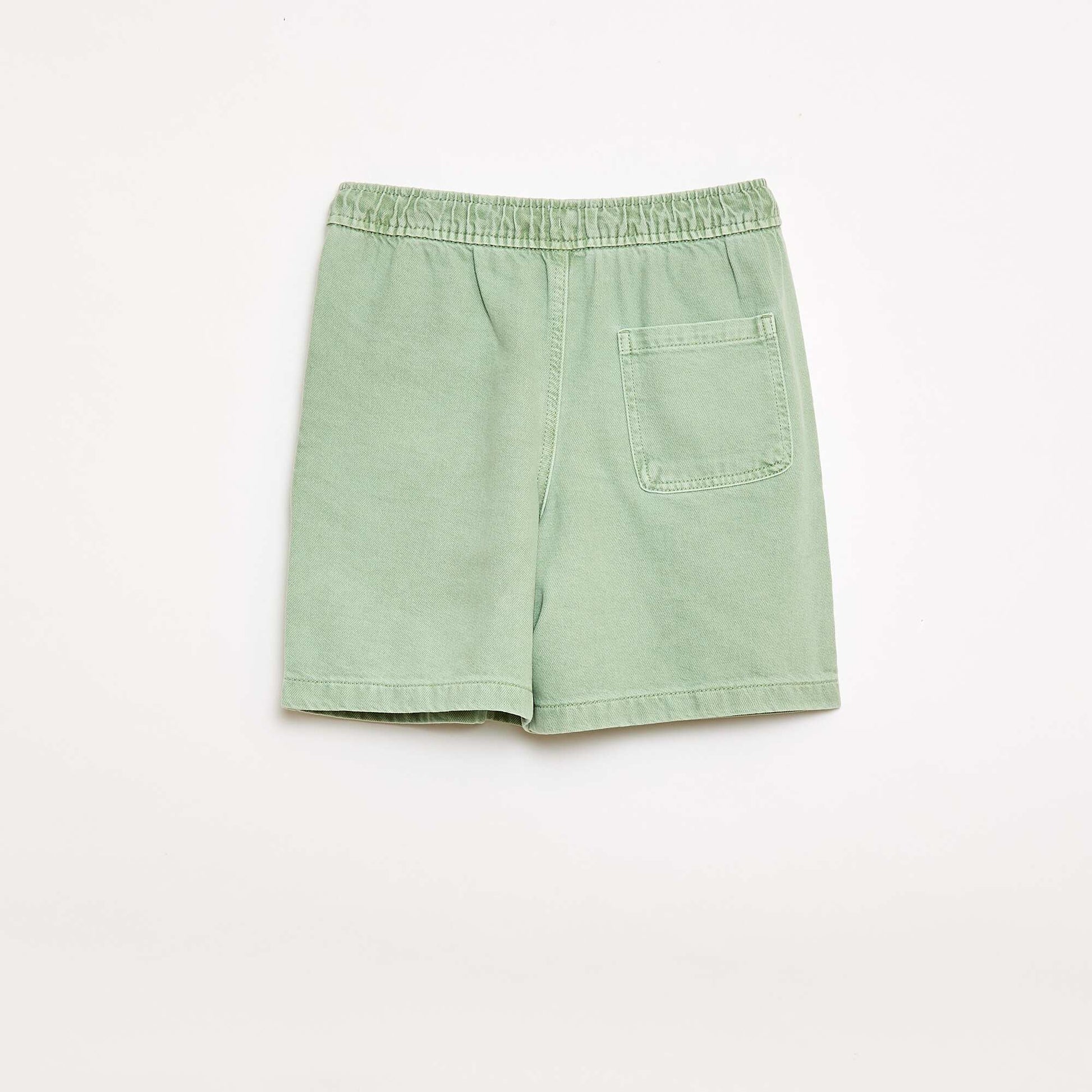 Twill Bermuda Shorts GREEN