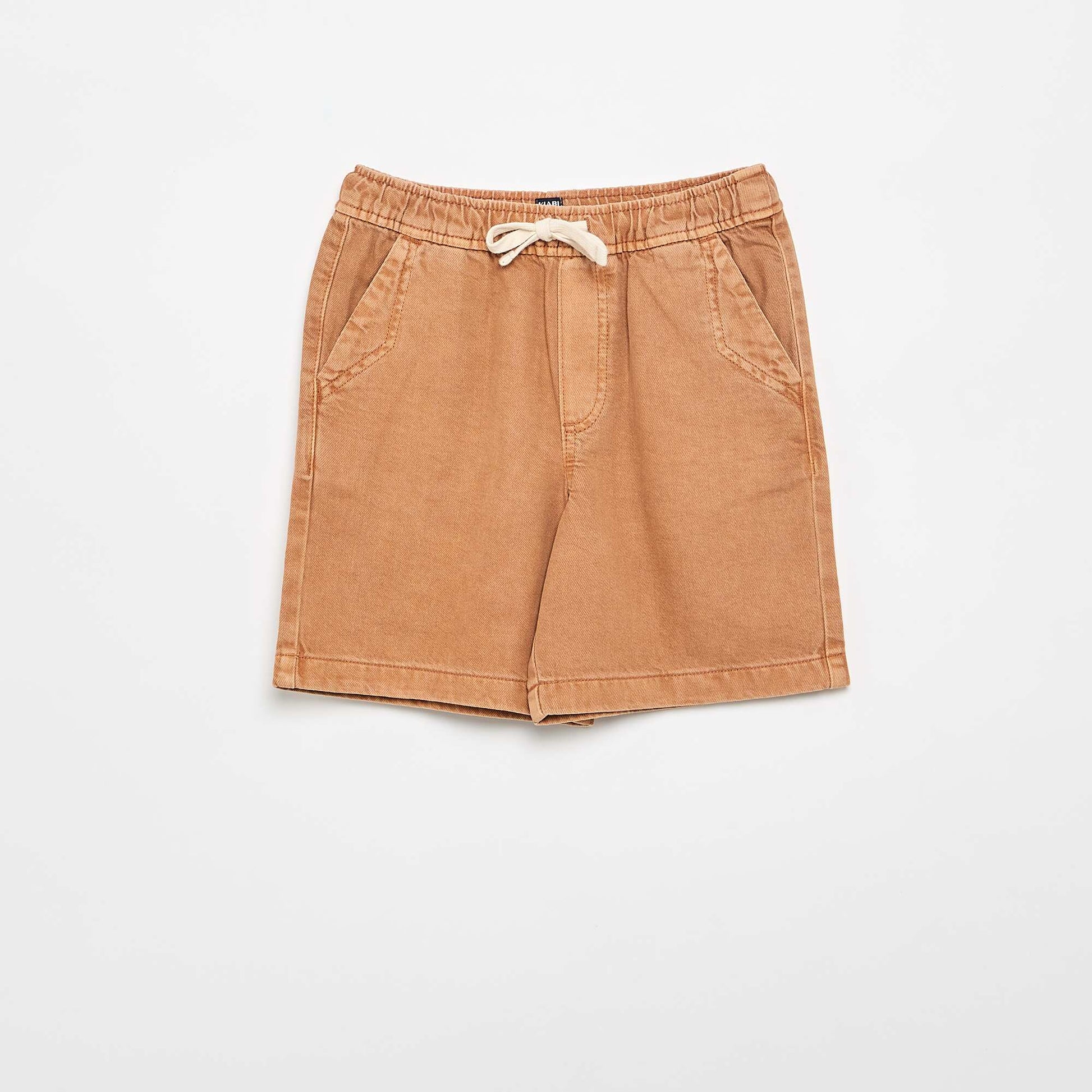 Twill Bermuda Shorts BROWN