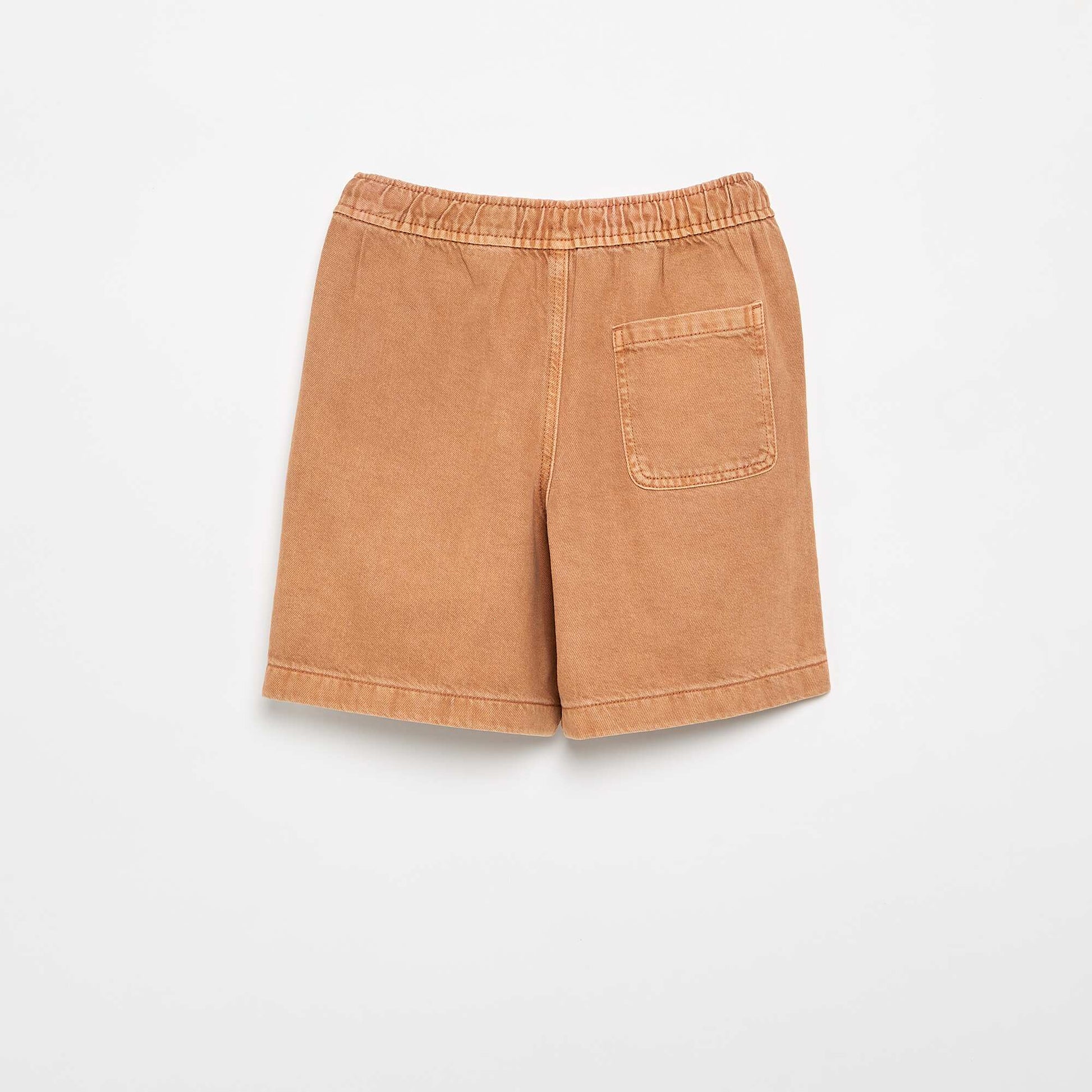 Twill Bermuda Shorts BROWN
