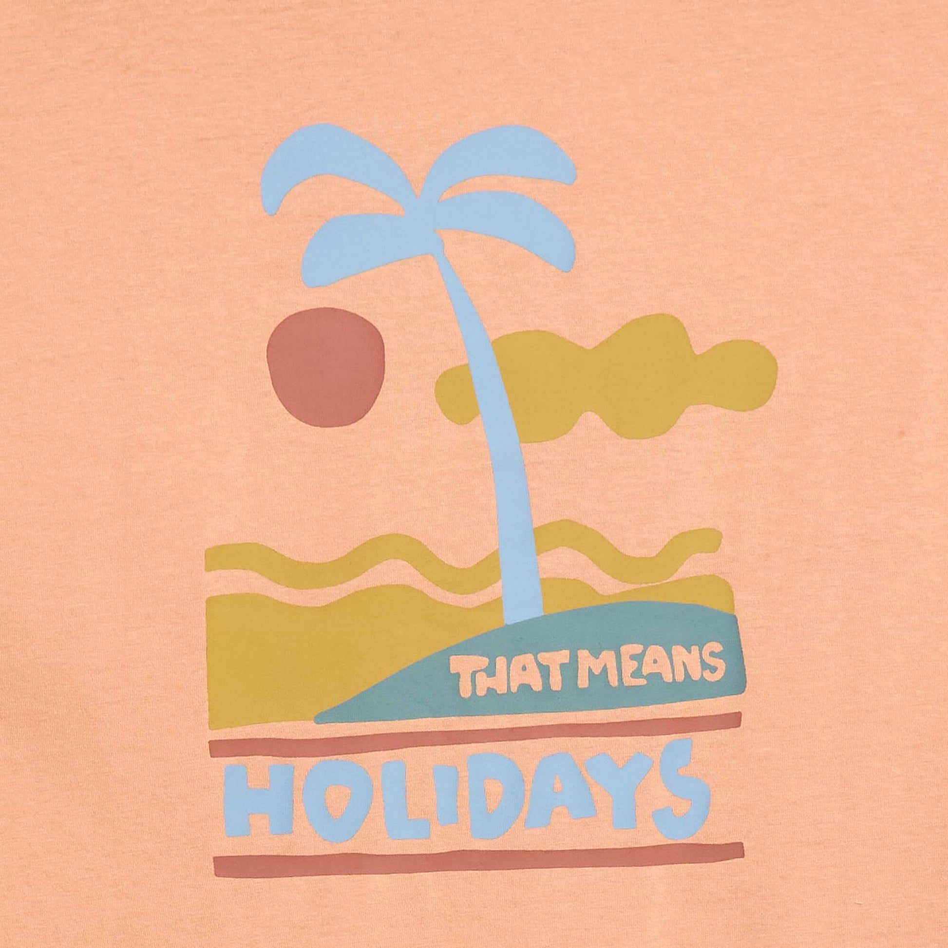 Oversized printed T-shirt PINK