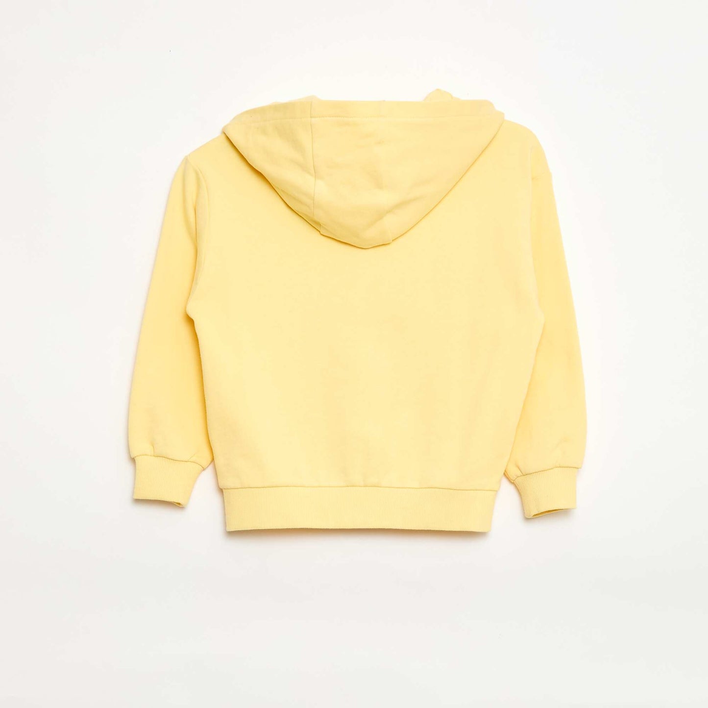 Embroidered Loose Fit Hoodie YELLOW