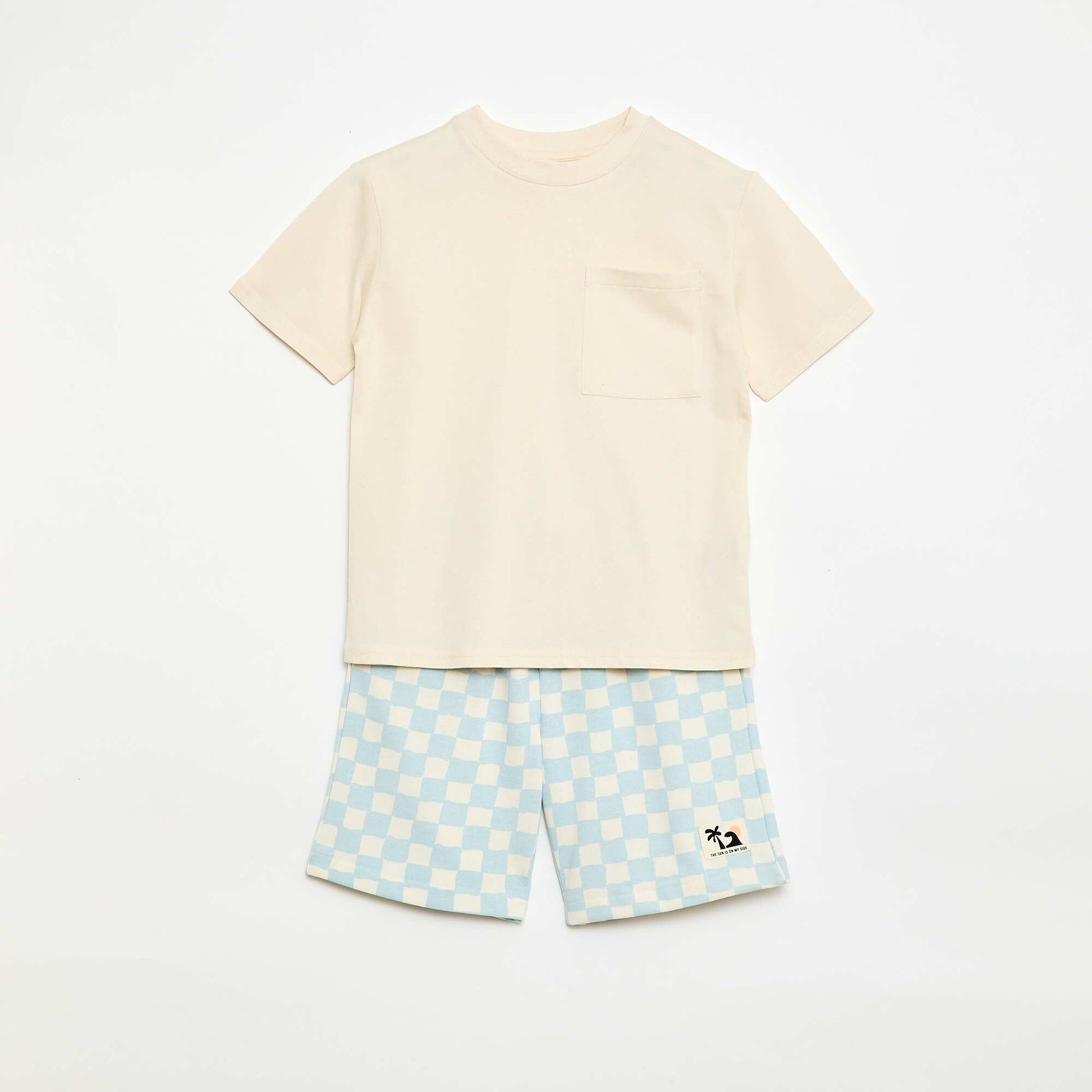 T-shirt + Shorts Set - 2 pieces BLUE