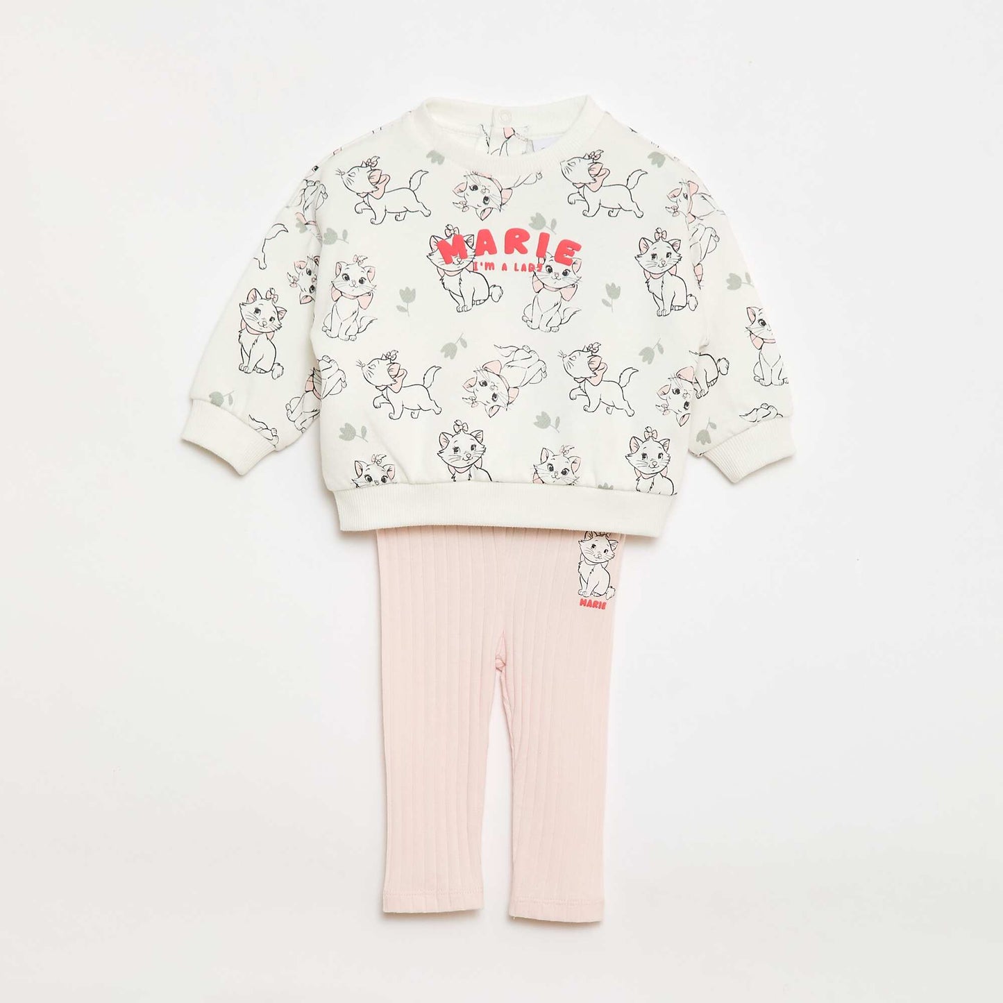 Disney Sweatshirt + Leggings Set WHITE