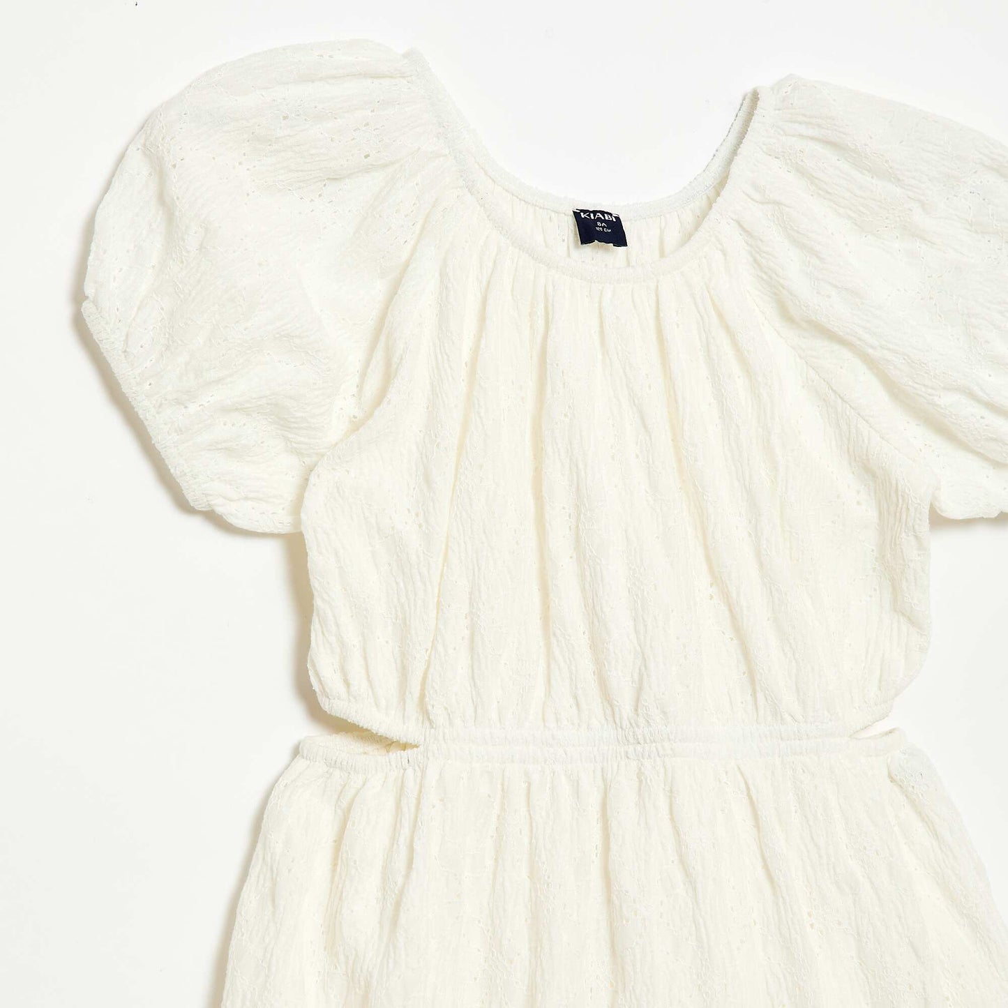 Broderie Anglaise Dress WHITE