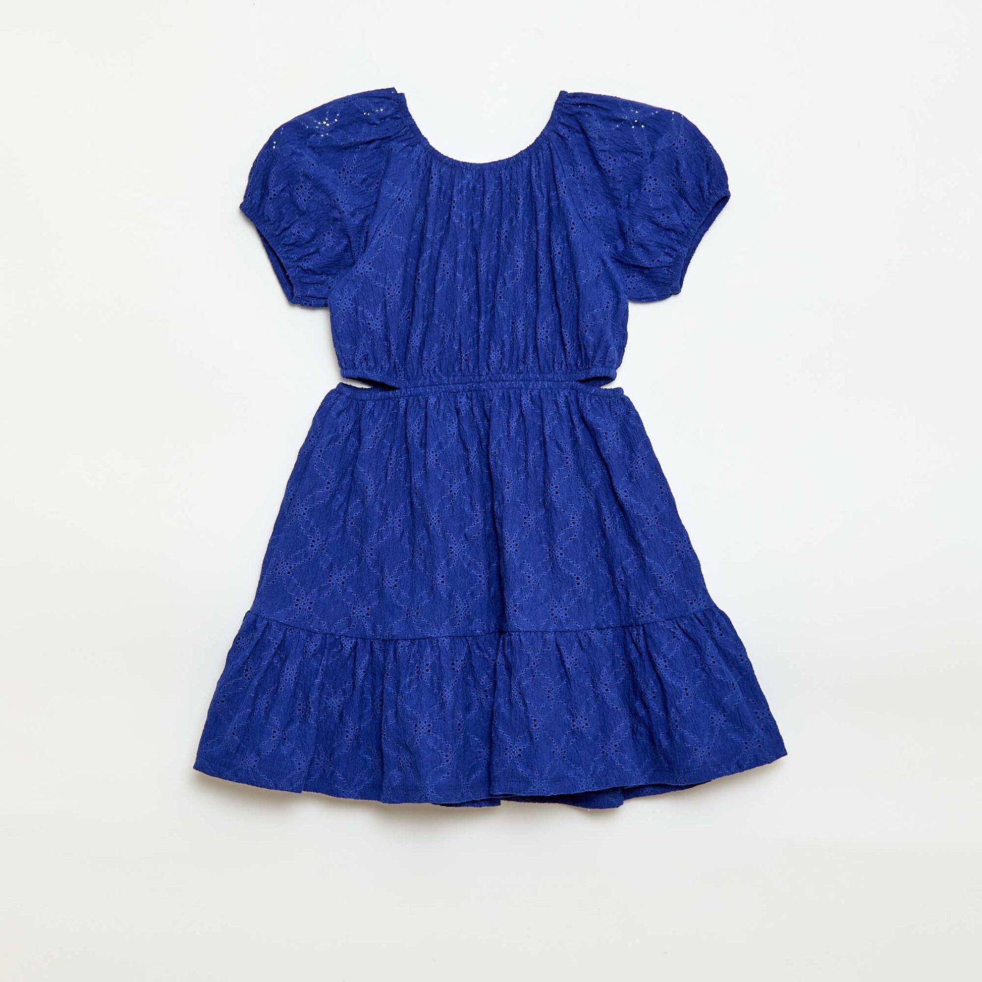 Broderie Anglaise Dress BLUE