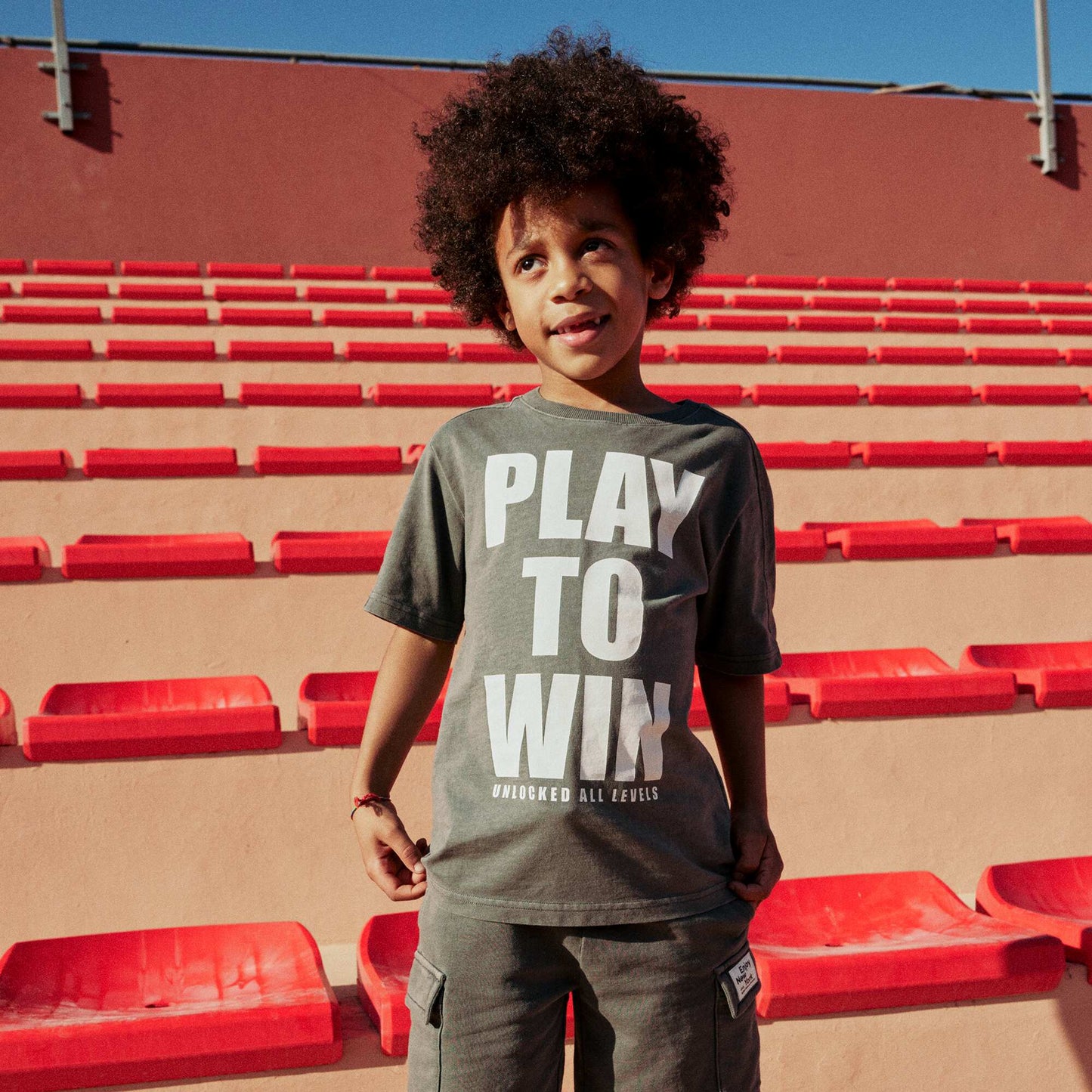 Basketball-Inspired T-Shirt GREY