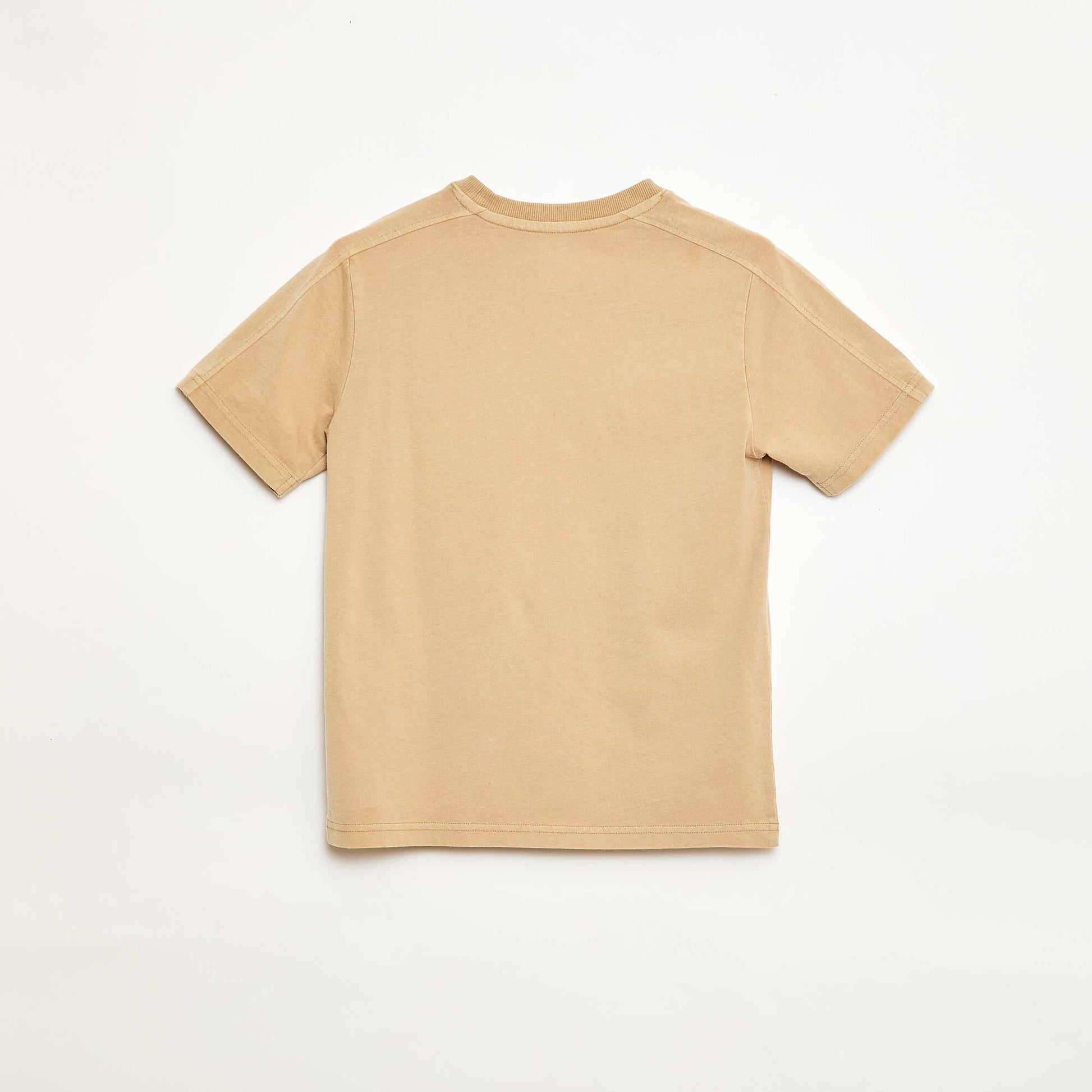 Basketball-Inspired T-Shirt BEIGE