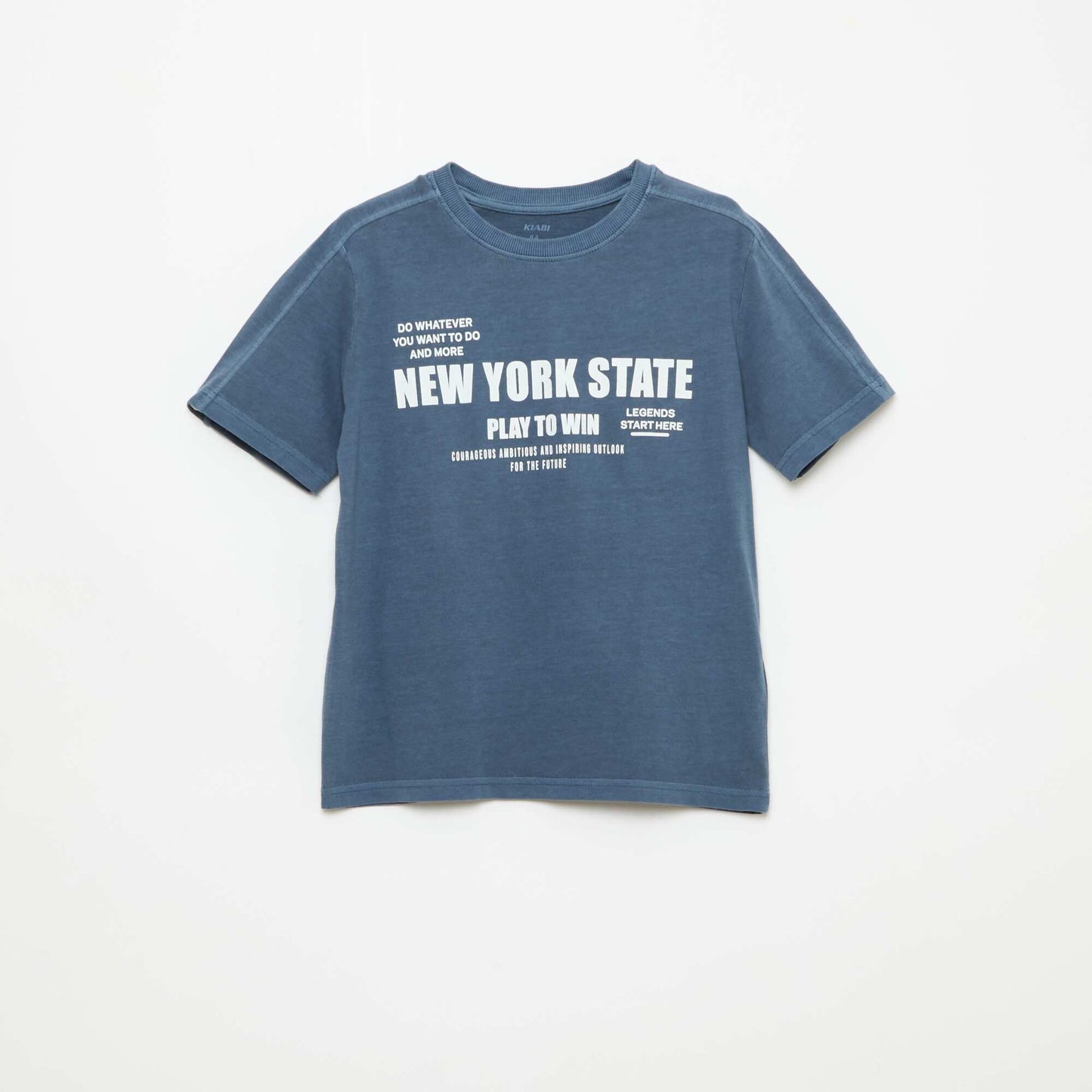 Basketball-Inspired T-Shirt BLUE