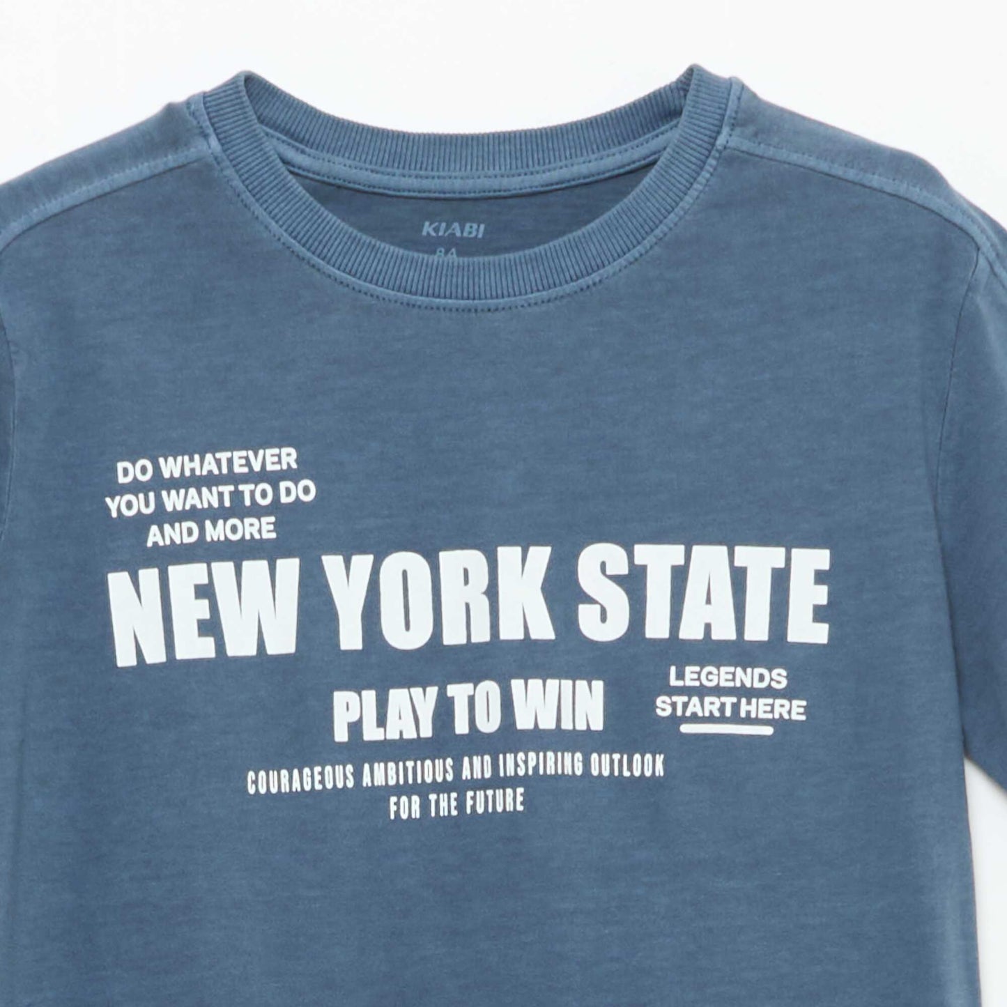 Basketball-Inspired T-Shirt BLUE
